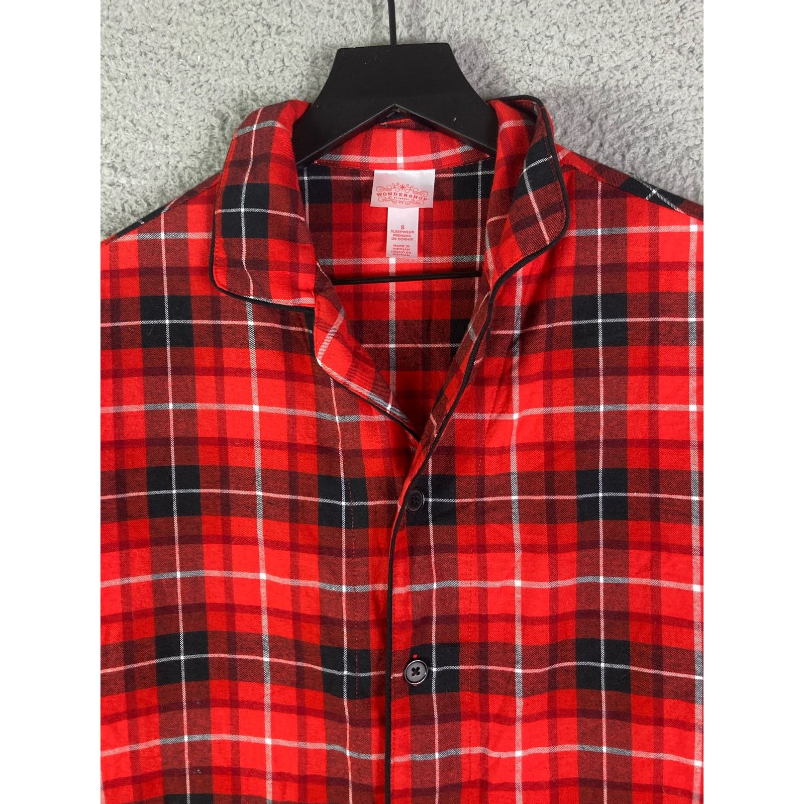 Other Buffalo Plaid Red Pajama Christmas Shirt Xmas Santa PJs Sz S Size US S / EU 44-46 / 1 - 3 Thumbnail