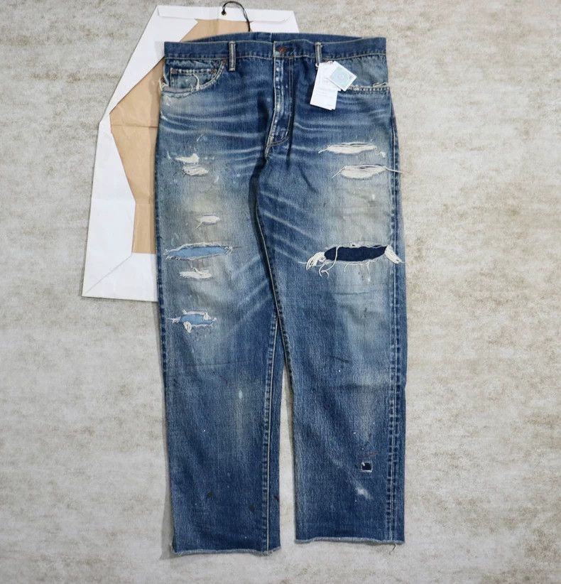 Visvim Visvim Visvim 19ss Journeyman Tacked Crash Pants-2506 Size US 34 / EU 50 - 1 Thumbnail