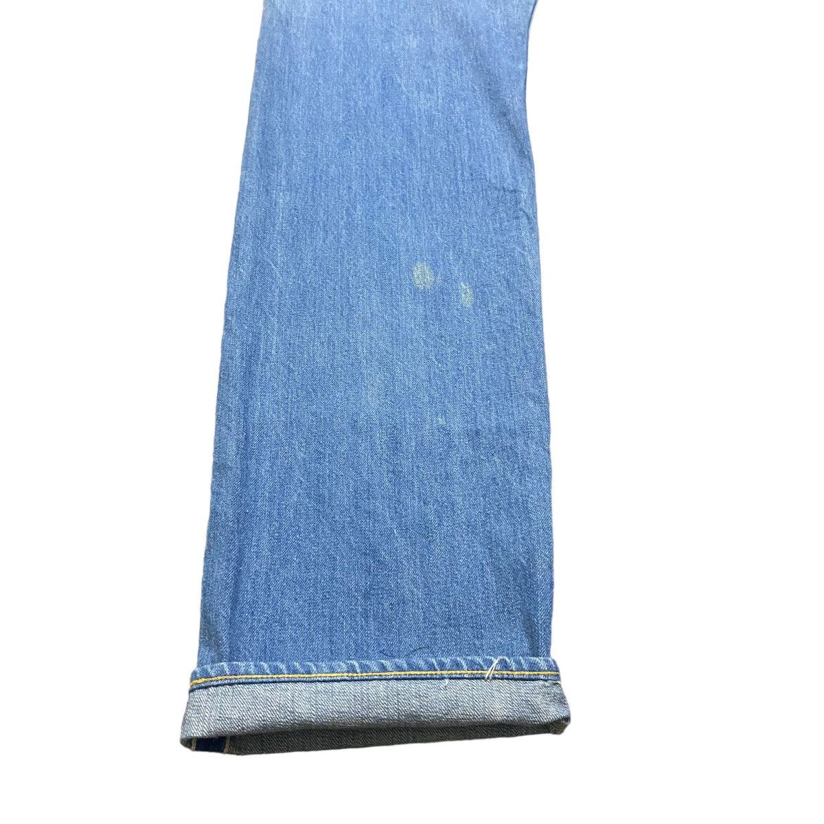Iron Heart × Self Edge EARTH CULTURE Denim Selvedge Jeans Lot RR1011 Size US 32 / EU 48 - 14 Thumbnail