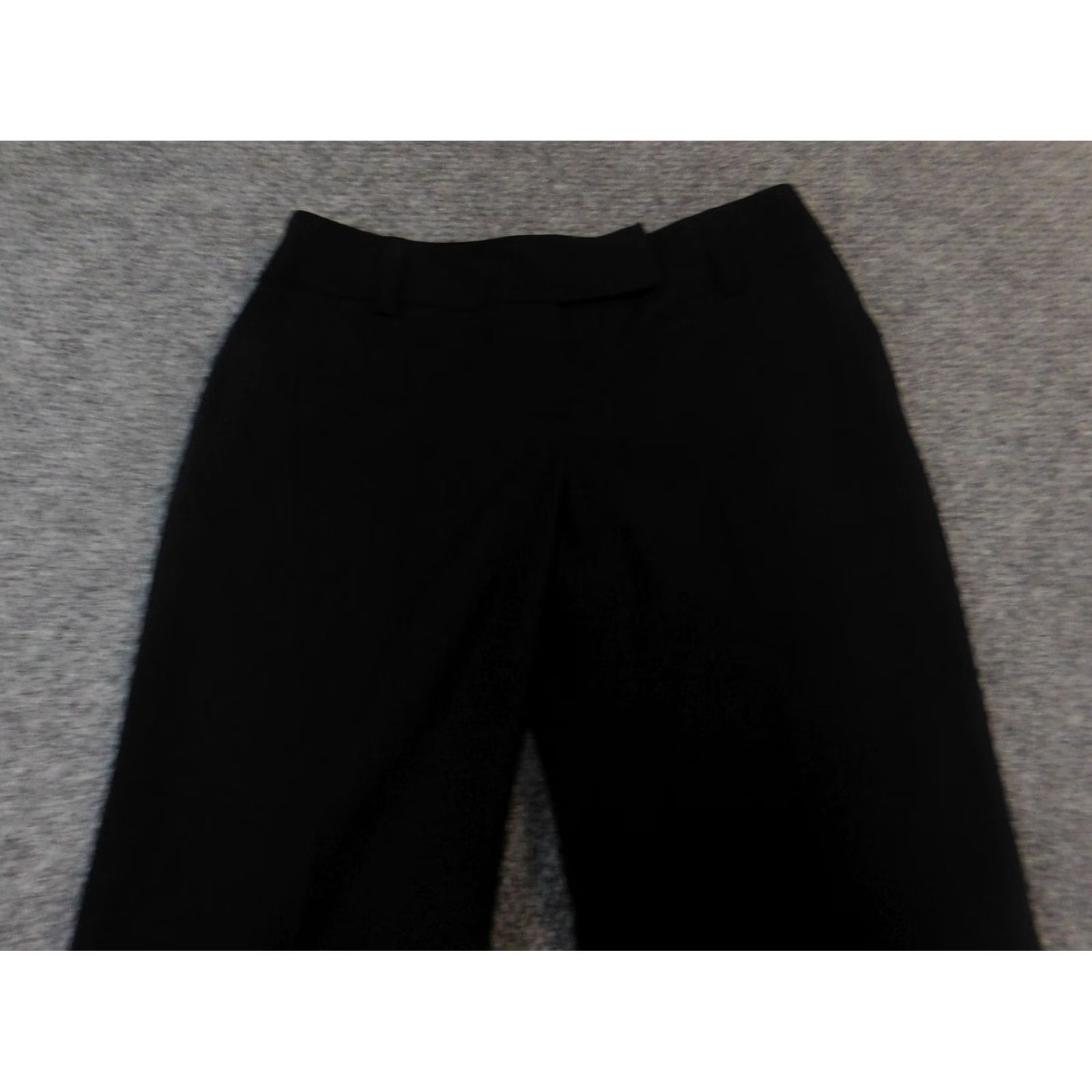 Apt. 9 Apt. 9 Pants Womens 12 Black Capri Straight Modern Fit Regular Inseam 20 Comfort Knit Cotton Blend Button Missing Size 34" / US 12 / IT 48 - 6 Thumbnail