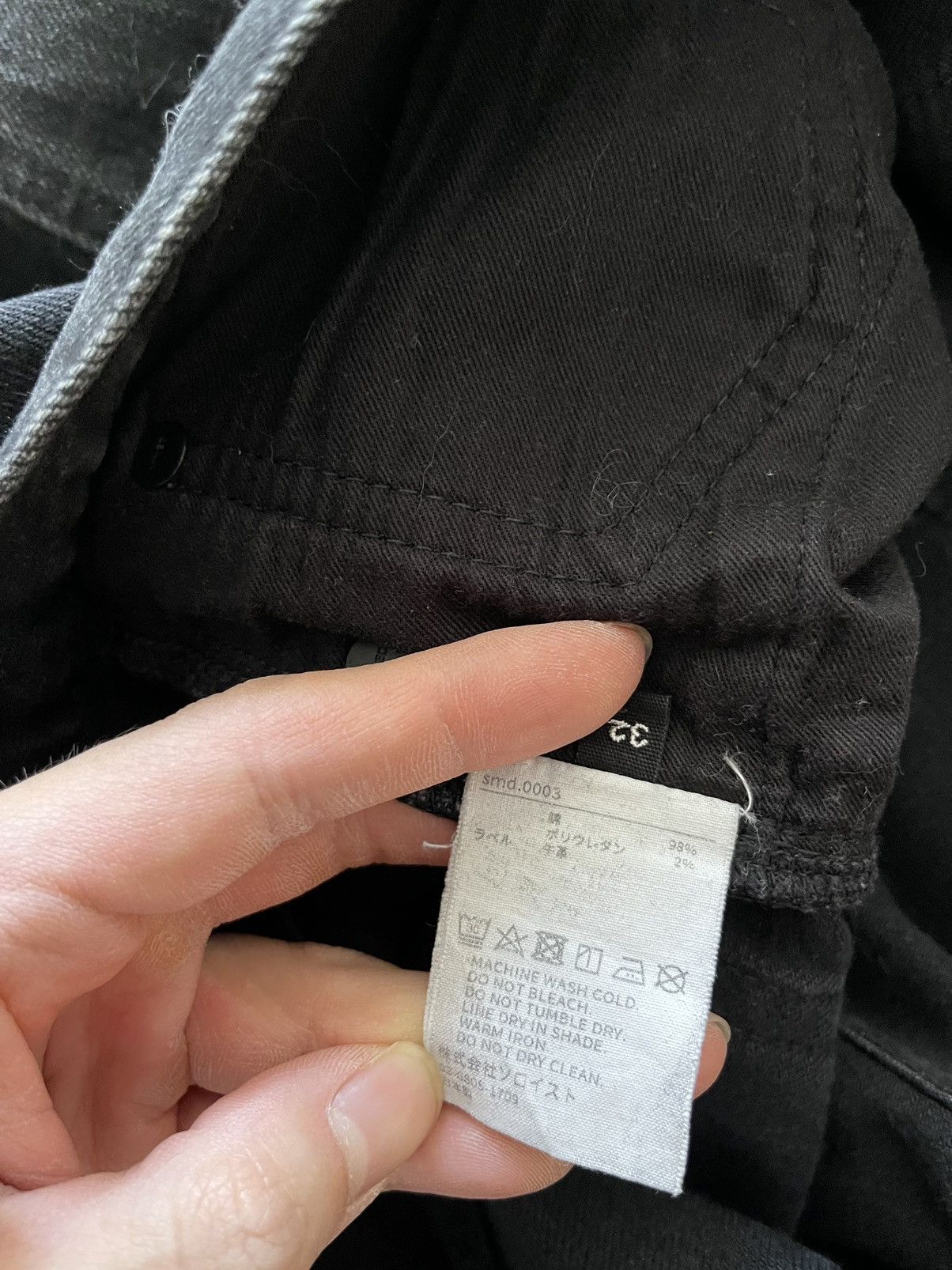 Takahiromiyashita The Soloist. TheSoloist x Minedenim Knee Slit Jeans Size US 32 / EU 48 - 5 Thumbnail