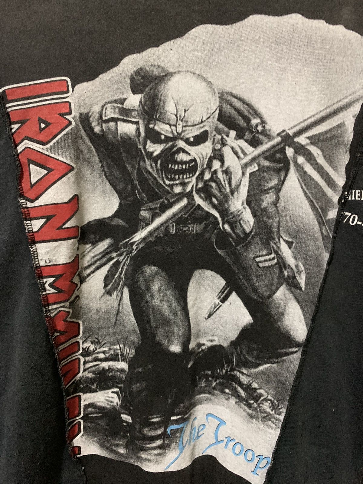 Band Tees Iron Maiden Custom Shirt Big Size Size US XXL / EU 58 / 5 - 10 Thumbnail