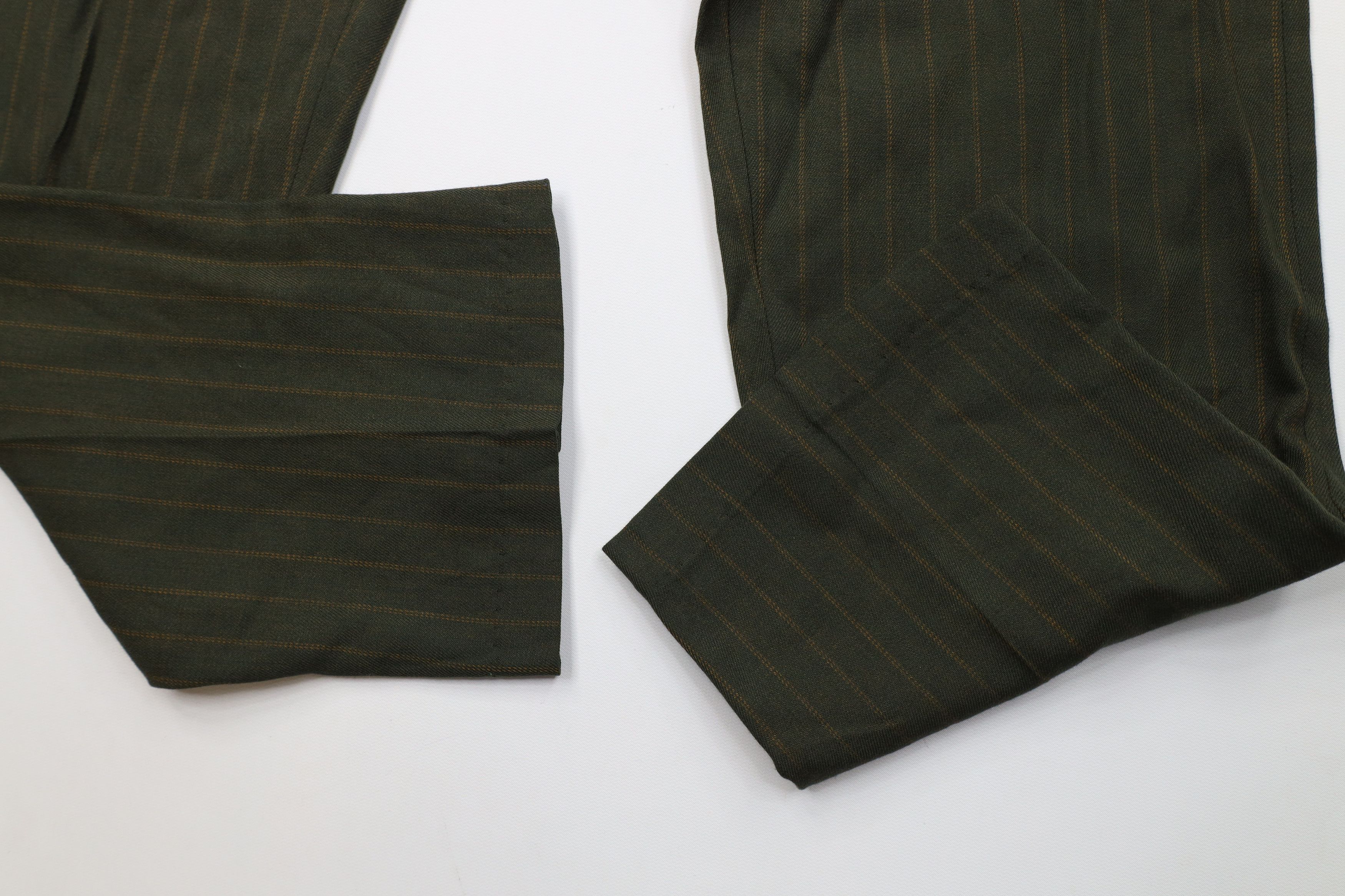 Vintage Vintage 50s Streetwear Blend Knit Striped Chino Pants USA Size US 36 / EU 52 - 7 Thumbnail