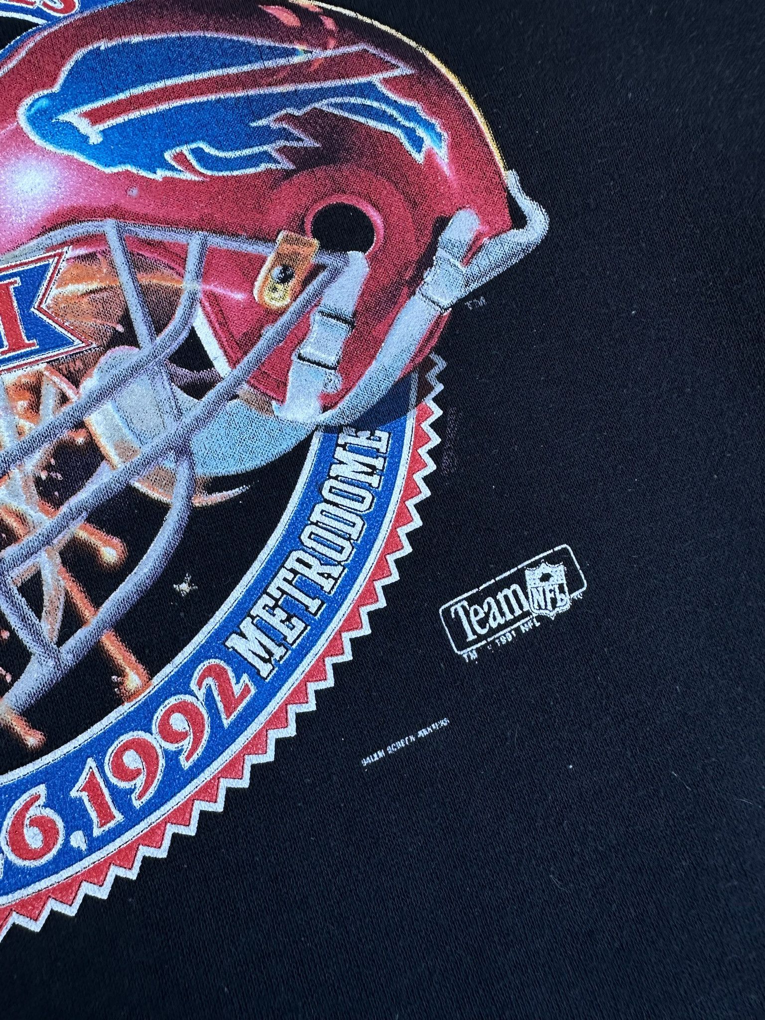 Tultex Vintage Tultex Redskins Bills Super Bowl Sweatshirt Size US L / EU 52-54 / 3 - 4 Thumbnail