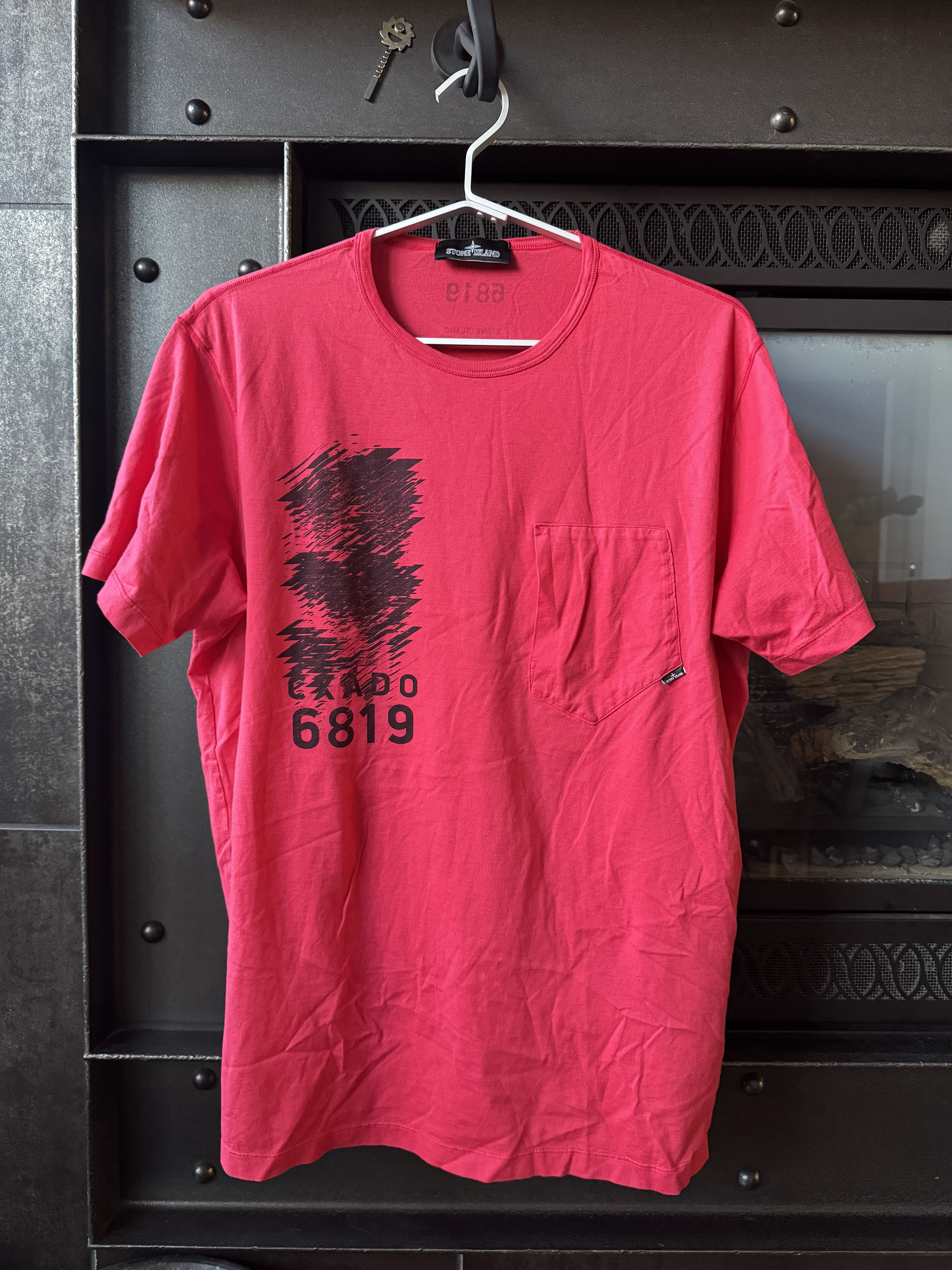 Stone Island Shadow Catch Pocket Graphic T shirt