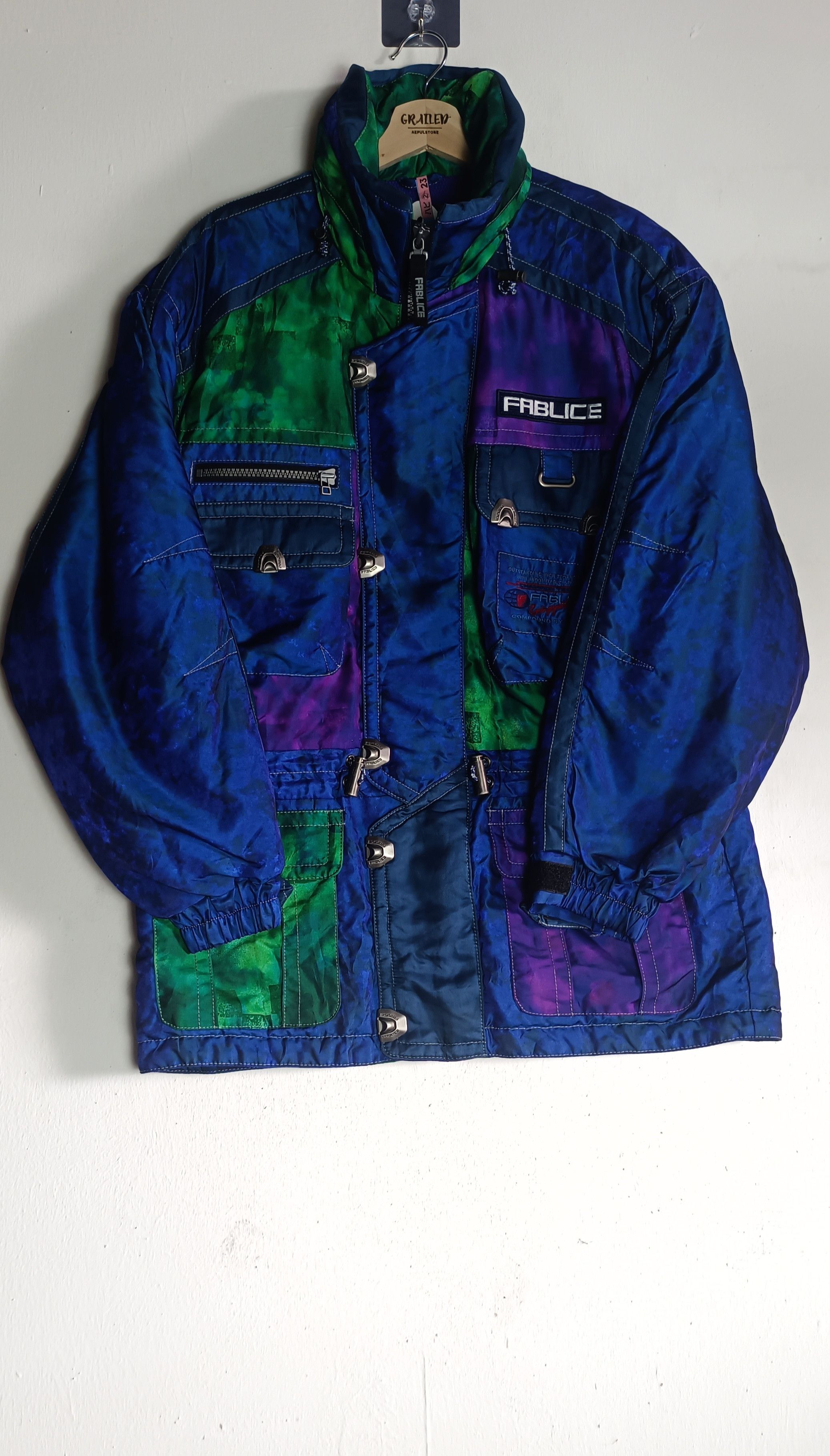 Japanese Brand × Vintage Multicolour 🔥🔥Vintage Fablice Racing Spirit Champion Team Size US XXL / EU 58 / 5 - 4 Thumbnail