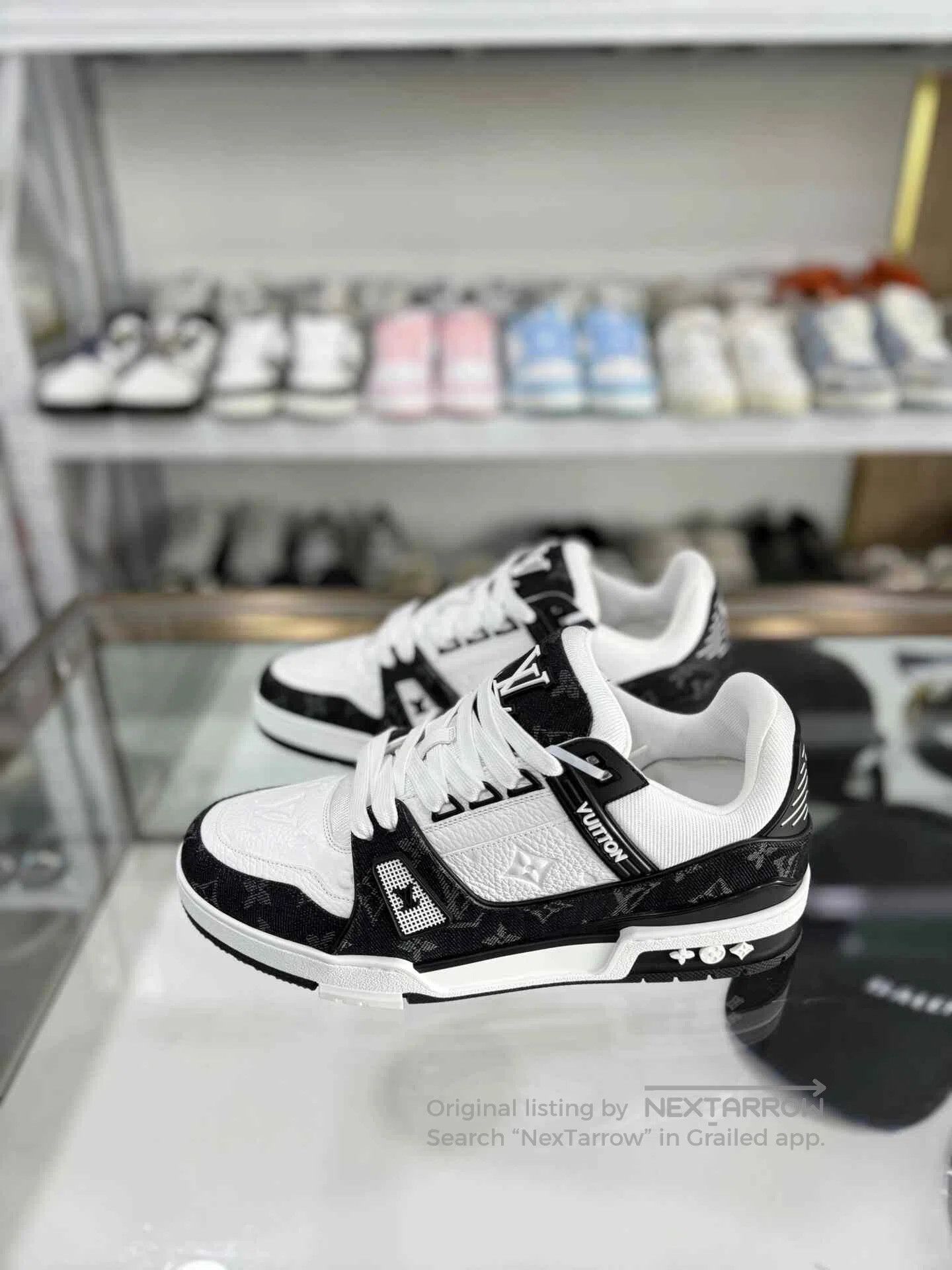 Louis Vuitton Louis Vuitton LV Trainer Men's Shoes. Size US 8.5 / EU 41-42 - 1 Thumbnail