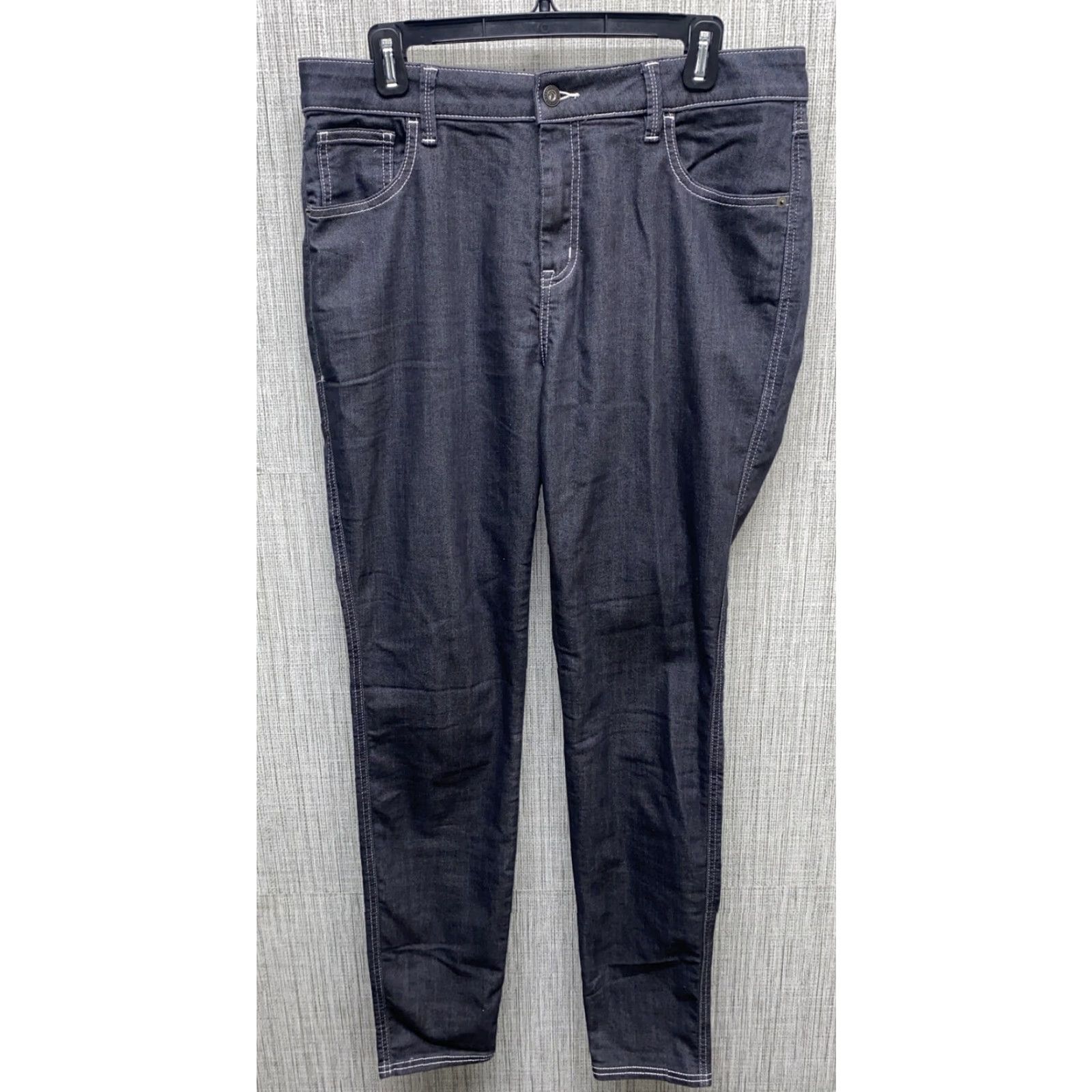 Prana prAna Womens Jeans Zip Fly Casual Gray 14 X 32 Organic Cotton Regular Casual Pants Womens Size 14 Gray Jeans Size 36" / US 14 / IT 50 - 2 Thumbnail