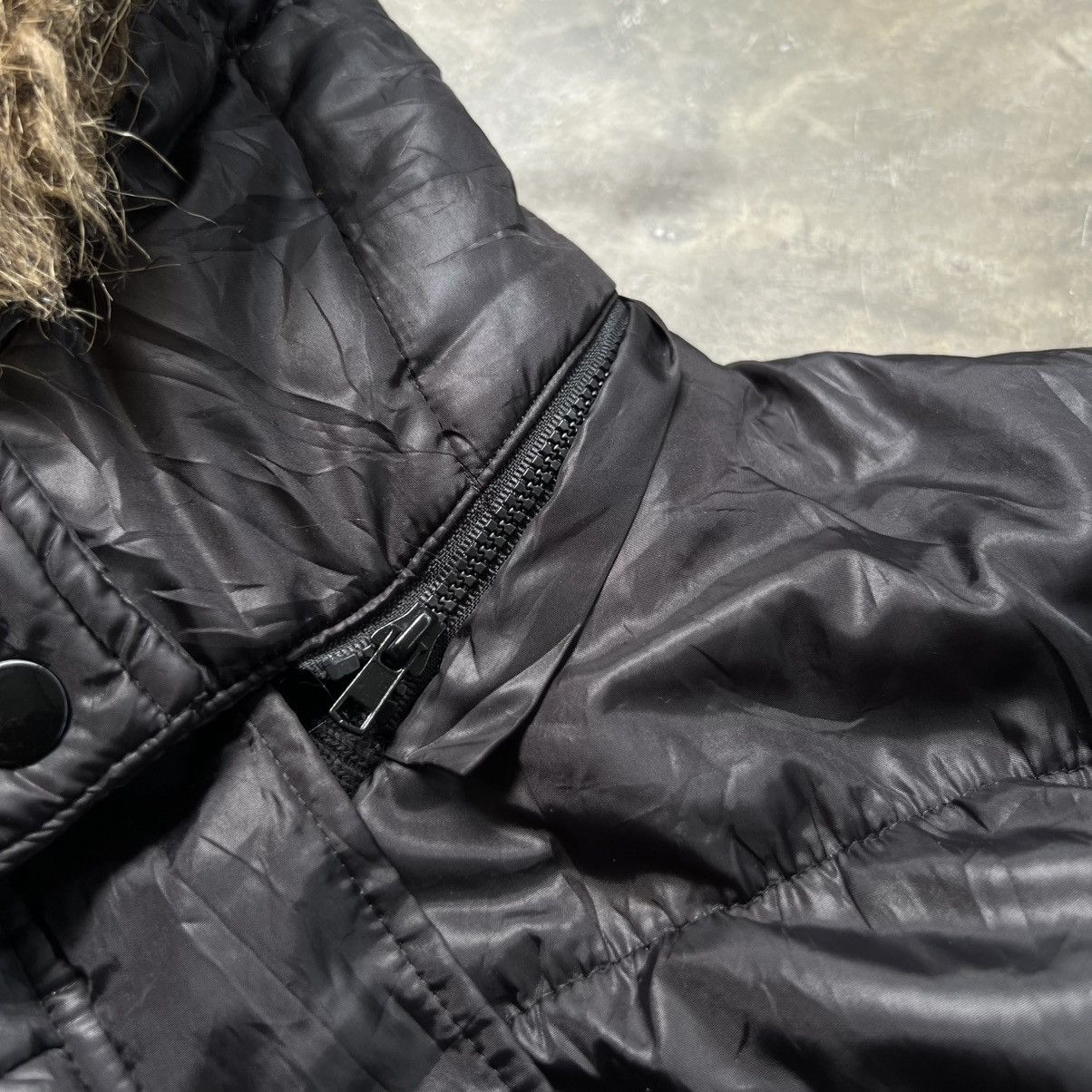 Hysteric Glamour 2000s Colza Vkei Style Fur Hoodie Puffer Jacket Size US L / EU 52-54 / 3 - 4 Thumbnail