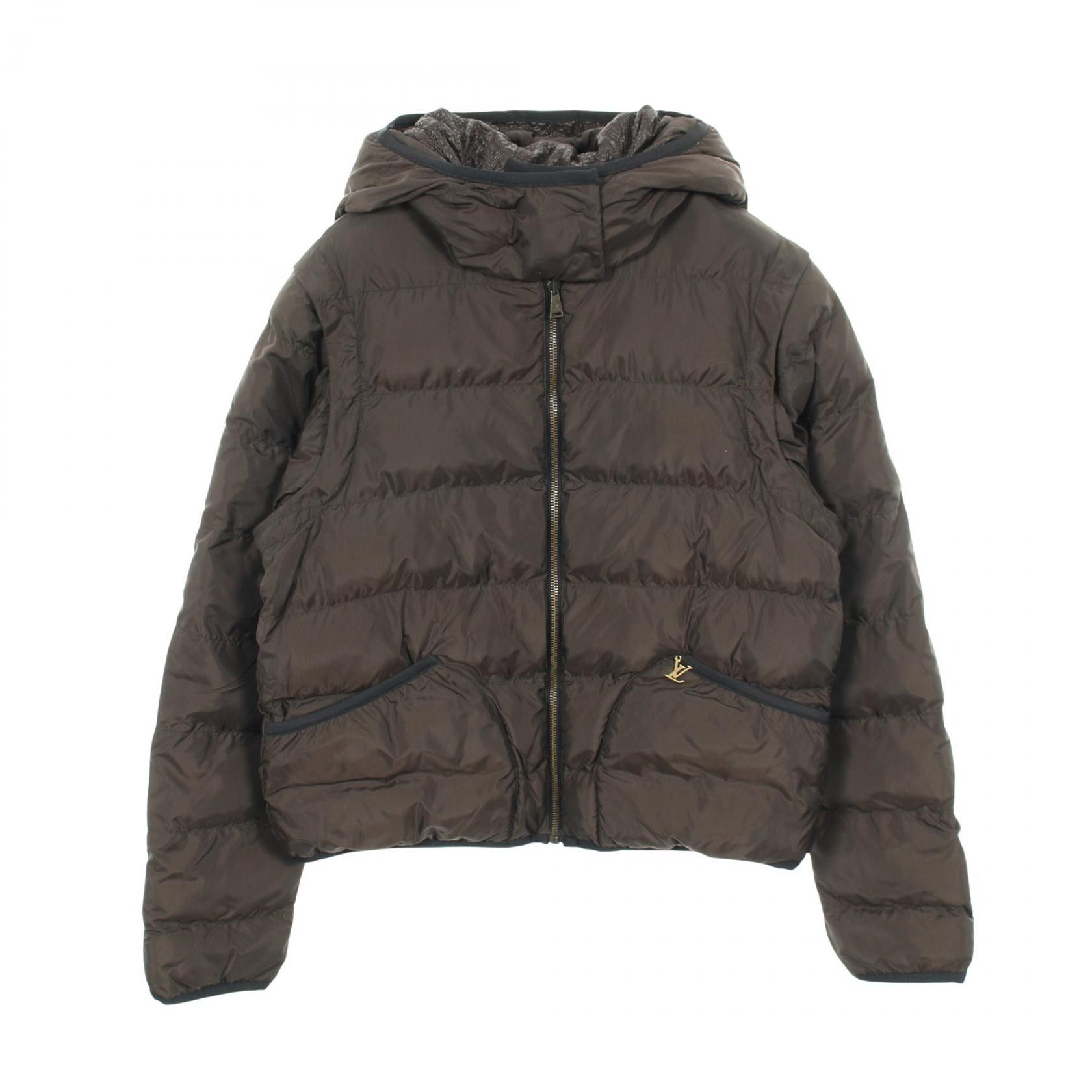 Louis Vuitton Louis Vuitton Louis Vuitton Monogram Nylon Polyester Jacket Textile Outerwear RW102W DUTY FREE for USA Size ONE SIZE - 1 Thumbnail