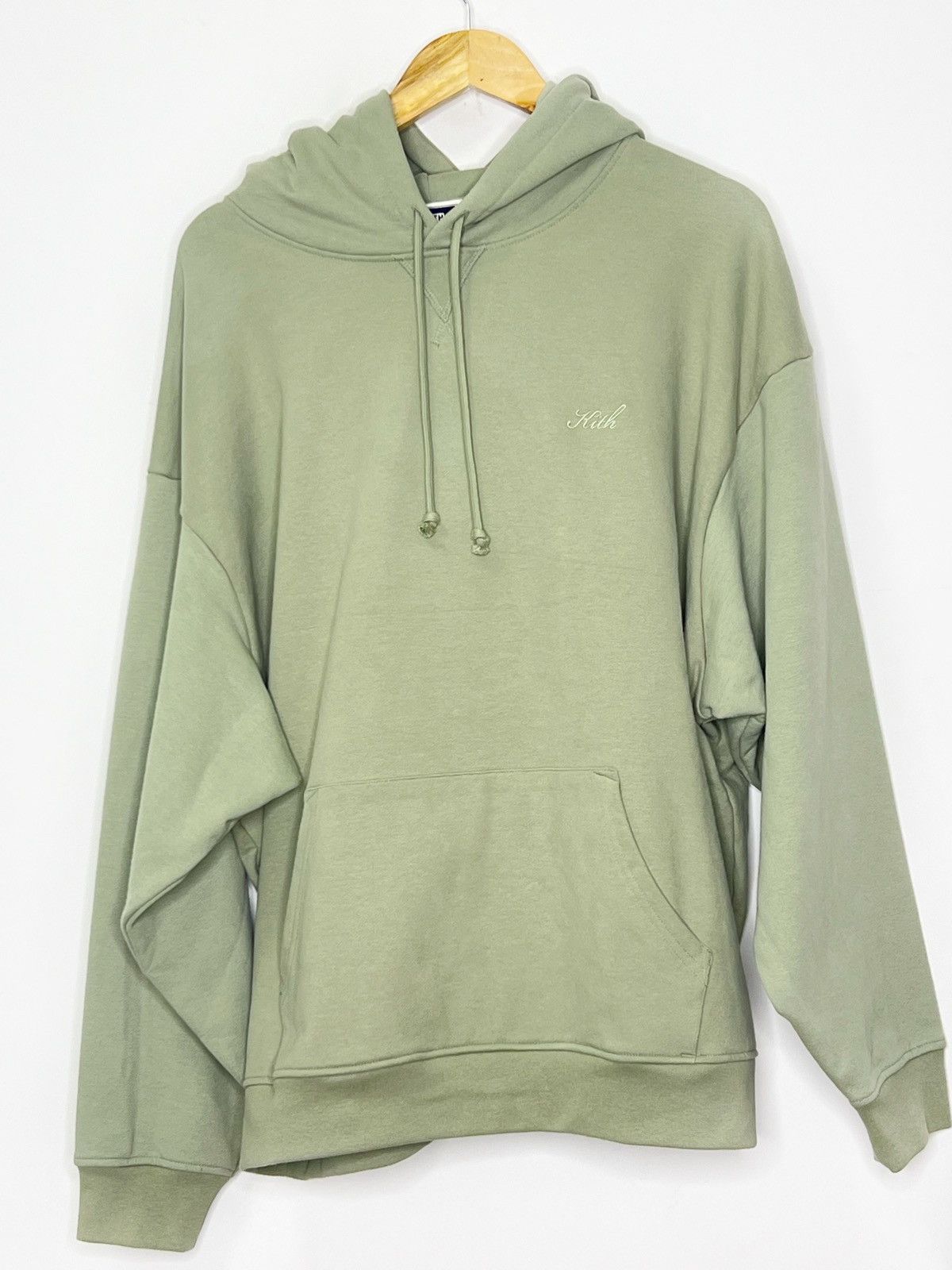 Kith Kith Sueded French Terry Nelson Hoodie Meadow Size US XL / EU 56 / 4 - 3 Thumbnail