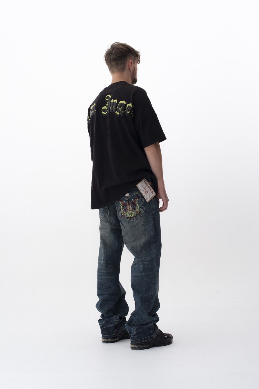 True Religion × Vintage New True Religion Jeans Denim faded pants y2k hype Size US 38 / EU 54 - 4 Thumbnail