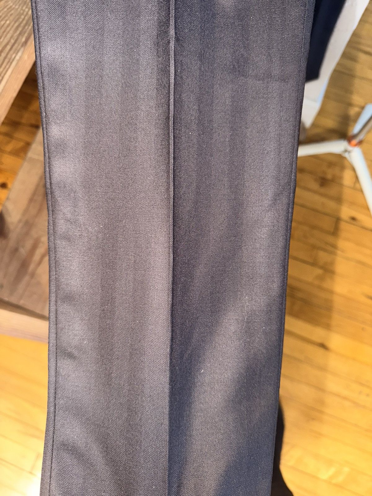 Louis Vuitton Louis Vuitton Single Breasted Chocolate Tuxedo Size 48R - 17 Thumbnail