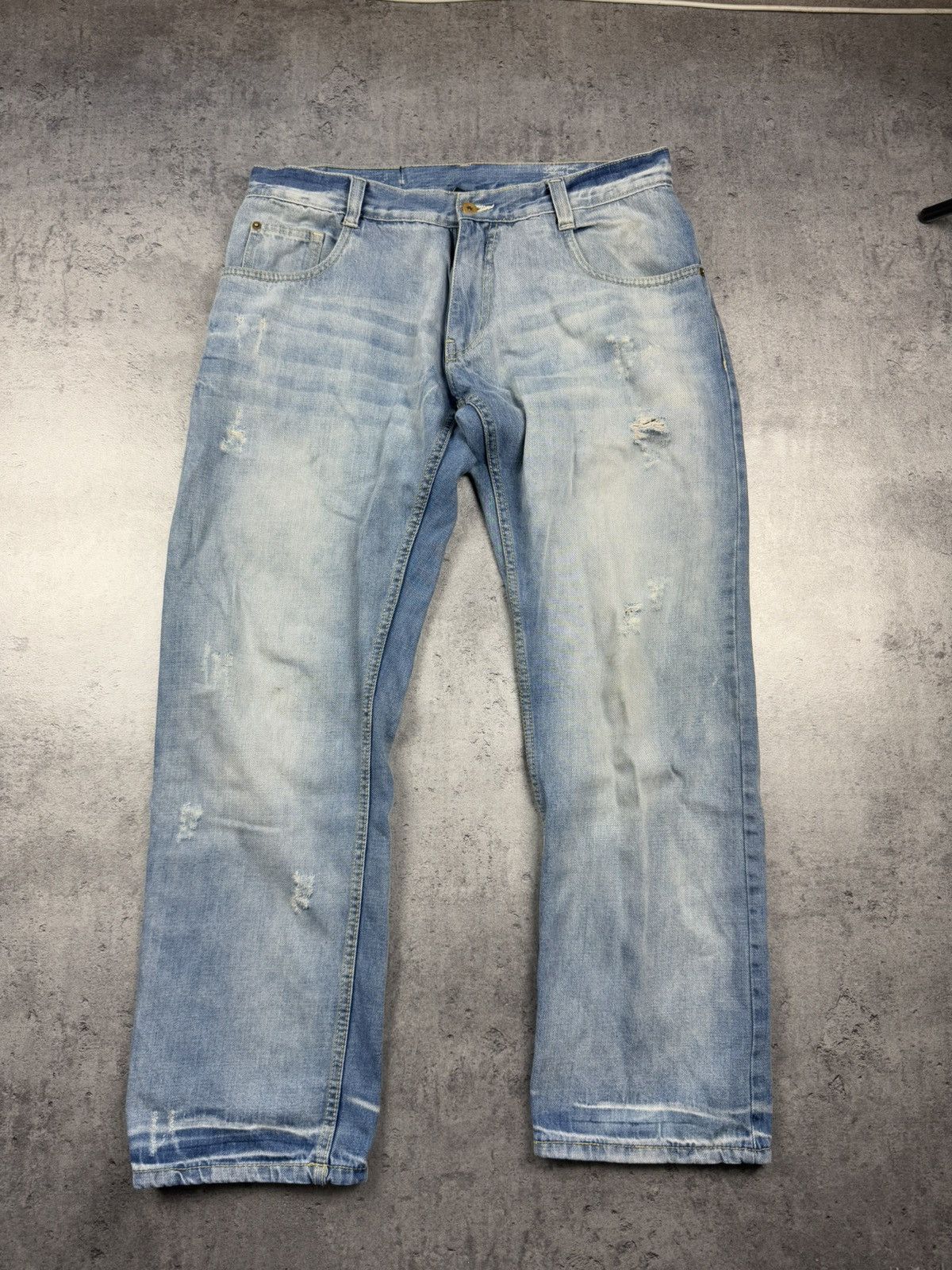 Rap Tees × Southpole × Vintage Southpole jeans baggy pants denim vintage retro rap logo Size US 36 / EU 52 - 5 Thumbnail