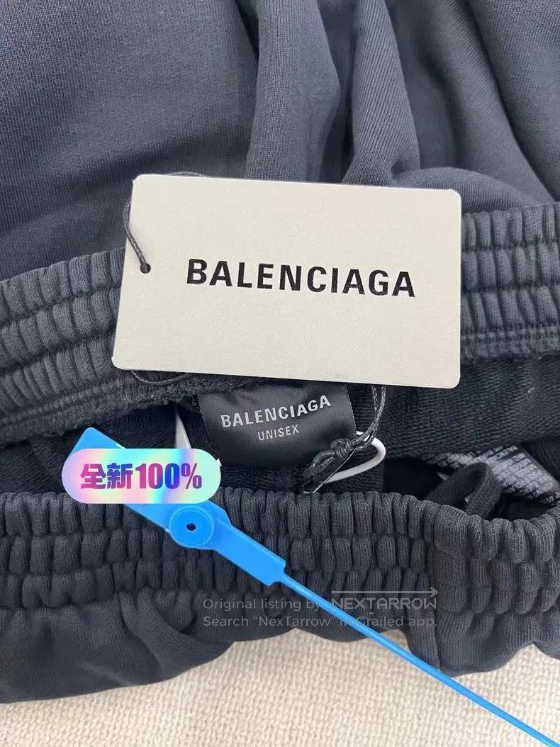 Balenciaga Balenciaga Basketball Solid Cotton Shorts. Size US 28 / EU 44 - 5 Thumbnail