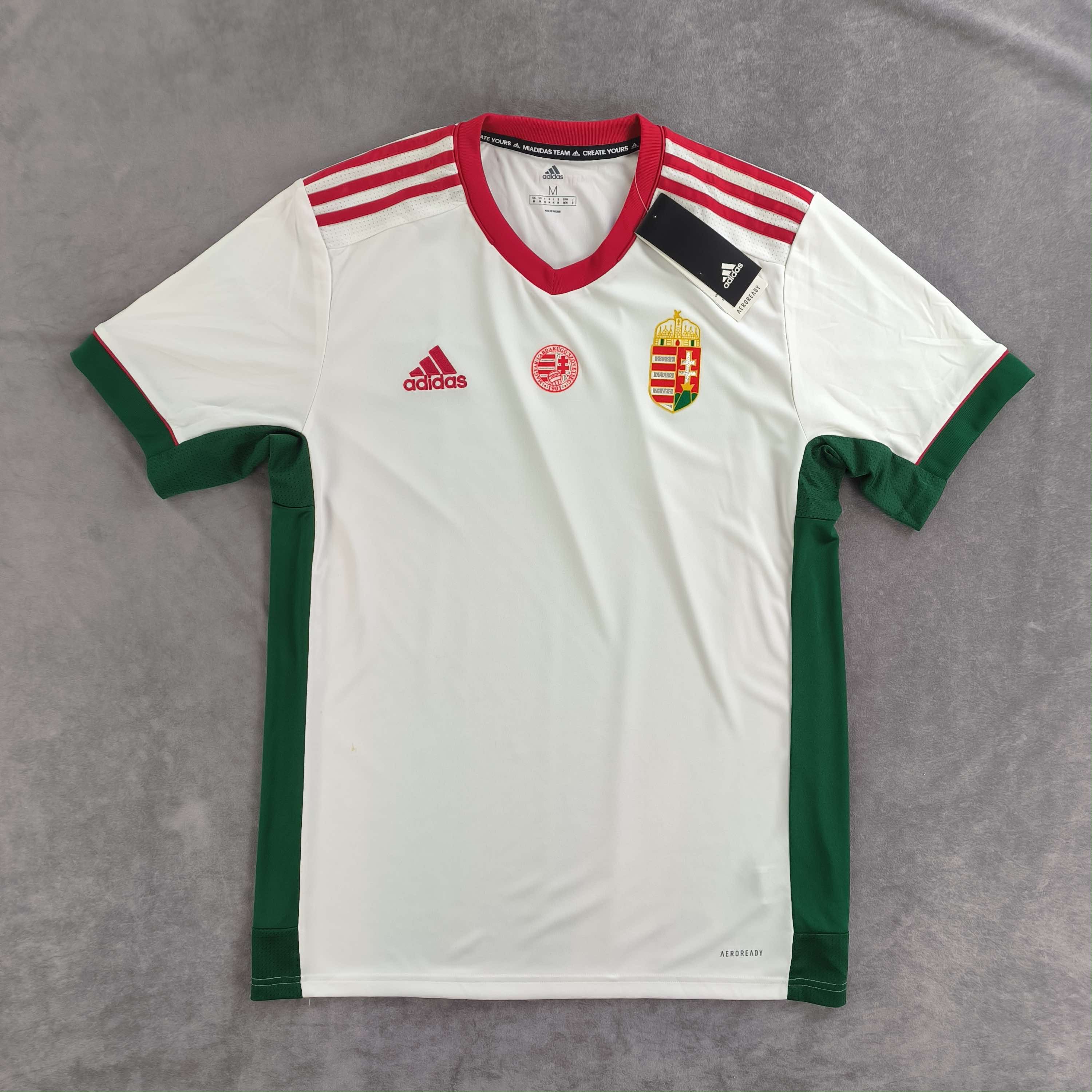 Adidas NEW Hungary 2020-22 Adidas away (BNWT) football jersey sz M Size US M / EU 48-50 / 2 - 1 Thumbnail