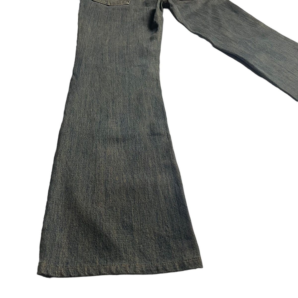 If Six Was Nine 🇯🇵 VINTAGE GOLD RUSH RUSTY MUD WASHED DENIM PANTS Size US 30 / EU 46 - 12 Thumbnail
