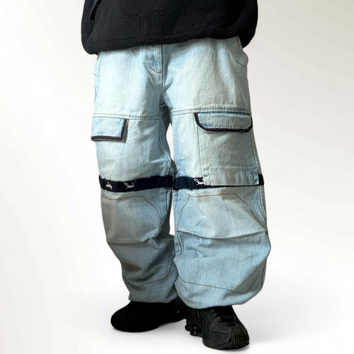 Marithe + Francois Girbaud Marithé + François Girbaud Multi Pocket shuttle Pants Size US 40 / EU 56 - 1 Thumbnail