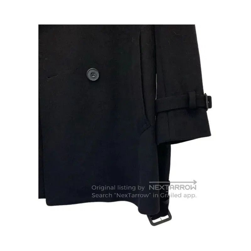 Burberry Burberry Women's Black Wool Long Winter Coat. Size L / US 10 / IT 46 - 4 Thumbnail