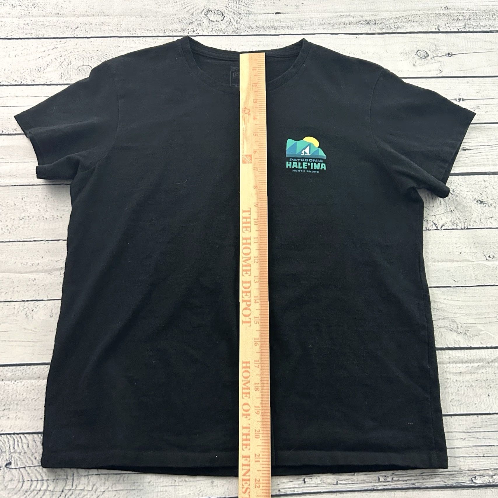 Patagonia Patagonia Shirt T-Shirt Women's Medium Black Hale'Iwa North Shore Hawaii Short Sleeve Size M / US 6-8 / IT 42-44 - 4 Thumbnail