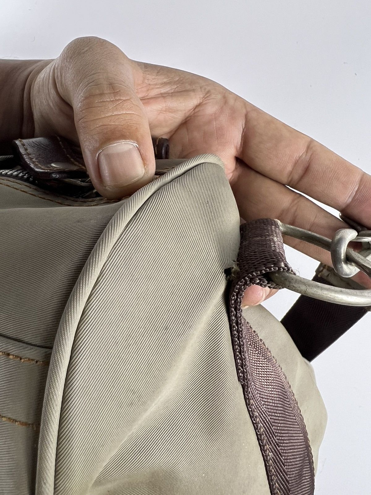 Yohji Yamamoto 🔥 Vintage Y'saccs Yohji Yamamoto Packable Bag sling Size ONE SIZE - 6 Thumbnail