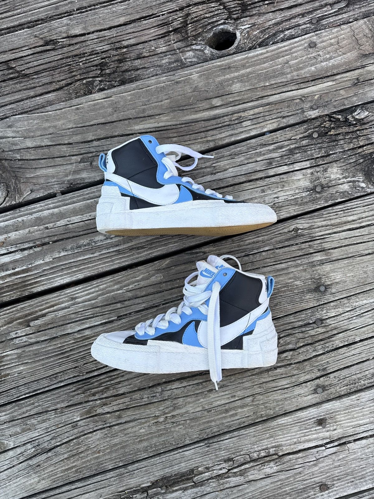 Nike × Sacai Nike x Sacai Mid University Blue Size US 6 / EU 39 - 1 Thumbnail