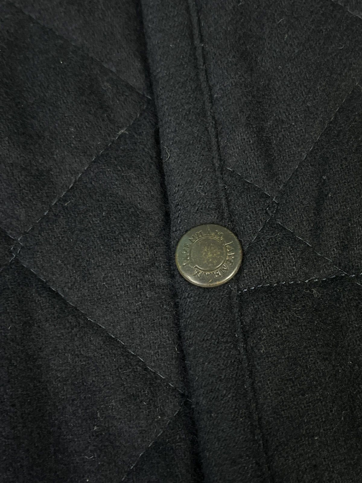 Lavenham Lavenham Wool Quilted Button Up Jacket Suffolk England Made Size US L / EU 52-54 / 3 - 7 Thumbnail