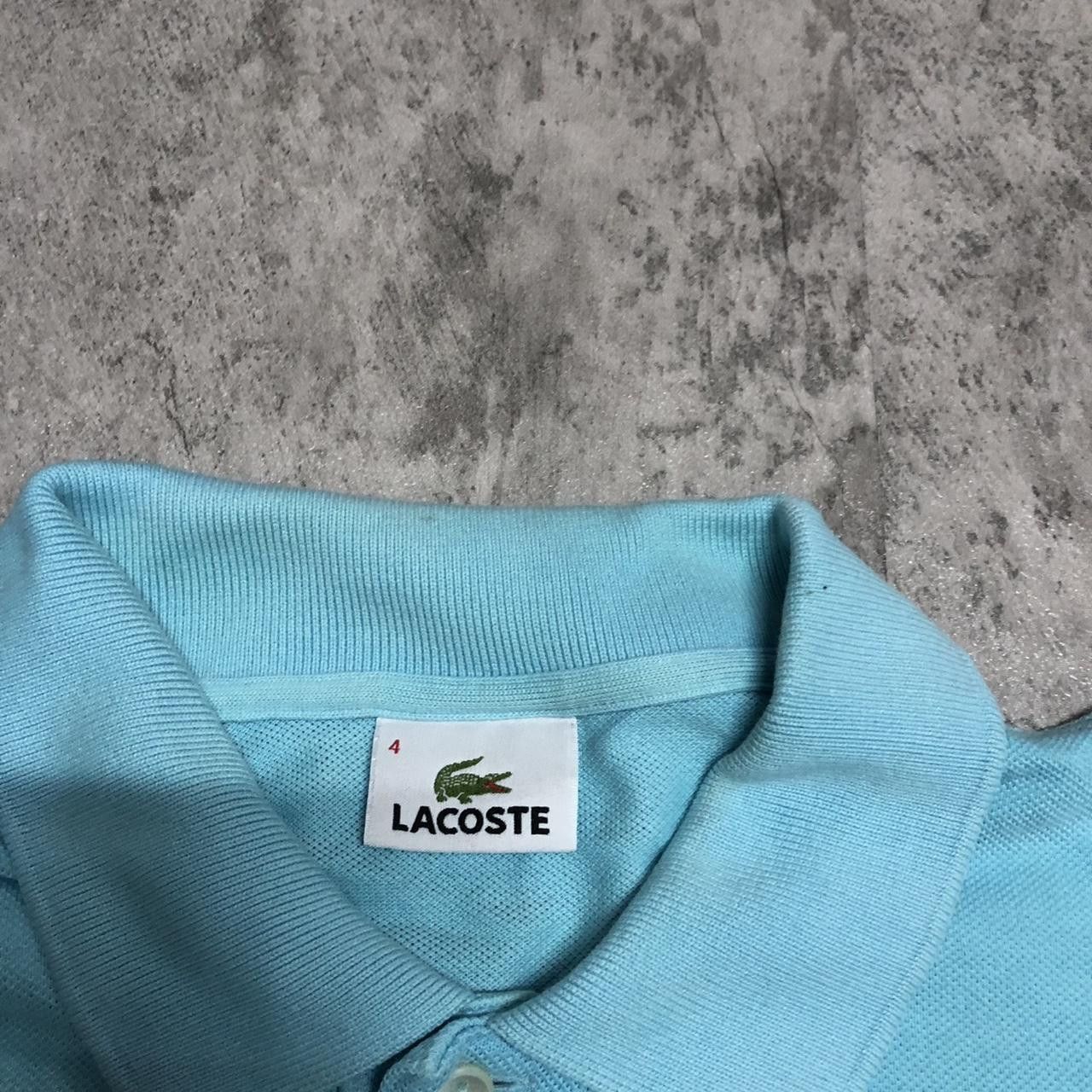 Lacoste Lacoste blue T-shirt model cozy Size US M / EU 48-50 / 2 - 3 Thumbnail