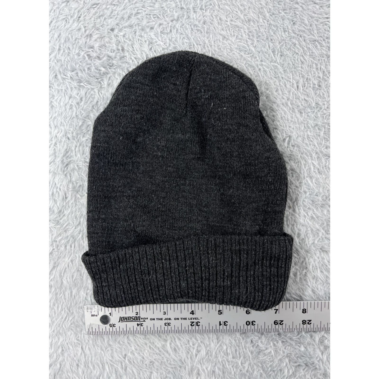 Timberland Timberland Beanie Adult One Size Gray Knit 100% Acrylic Winter Hike Camp Hat/Cap Unisex Mens Womens Size ONE SIZE - 4 Thumbnail