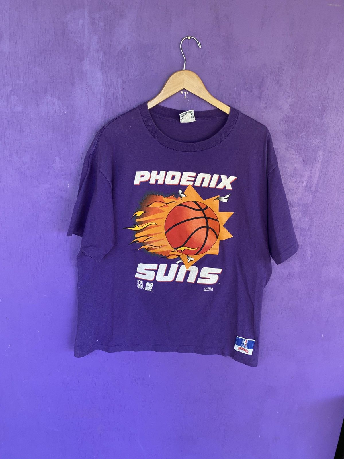 Nutmeg Vintage 90s Nutmeg Phoenix suns breakthrough t-shirt Size US XL / EU 56 / 4 - 1 Thumbnail