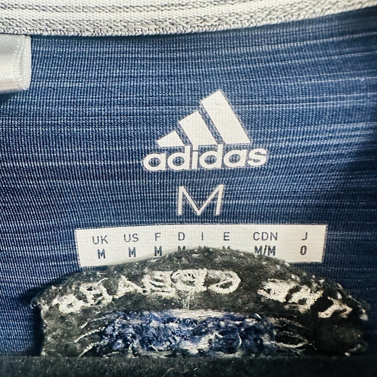 Adidas Adidas Polo Shirt Men's Size Medium Blue White Golf Size US M / EU 48-50 / 2 - 8 Thumbnail