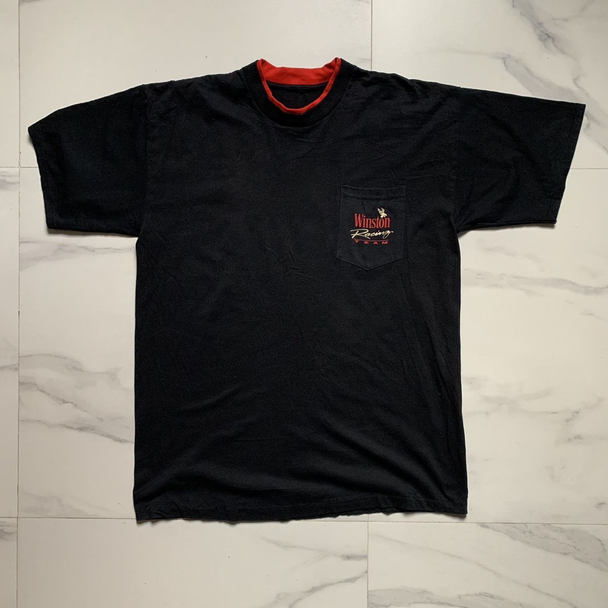 NASCAR × Vintage Vintage 1992 Winston Racing Team Pocket Tee Size US L / EU 52-54 / 3 - 2 Thumbnail