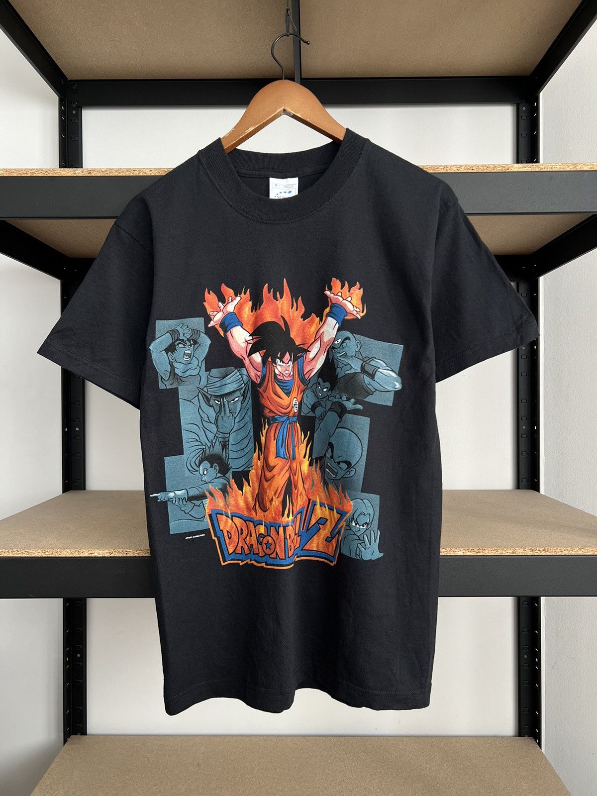 Anime Vintage 90s Dragon Ball Z DBZ Anime Black T-shirt Size US S / EU 44-46 / 1 - 2 Thumbnail