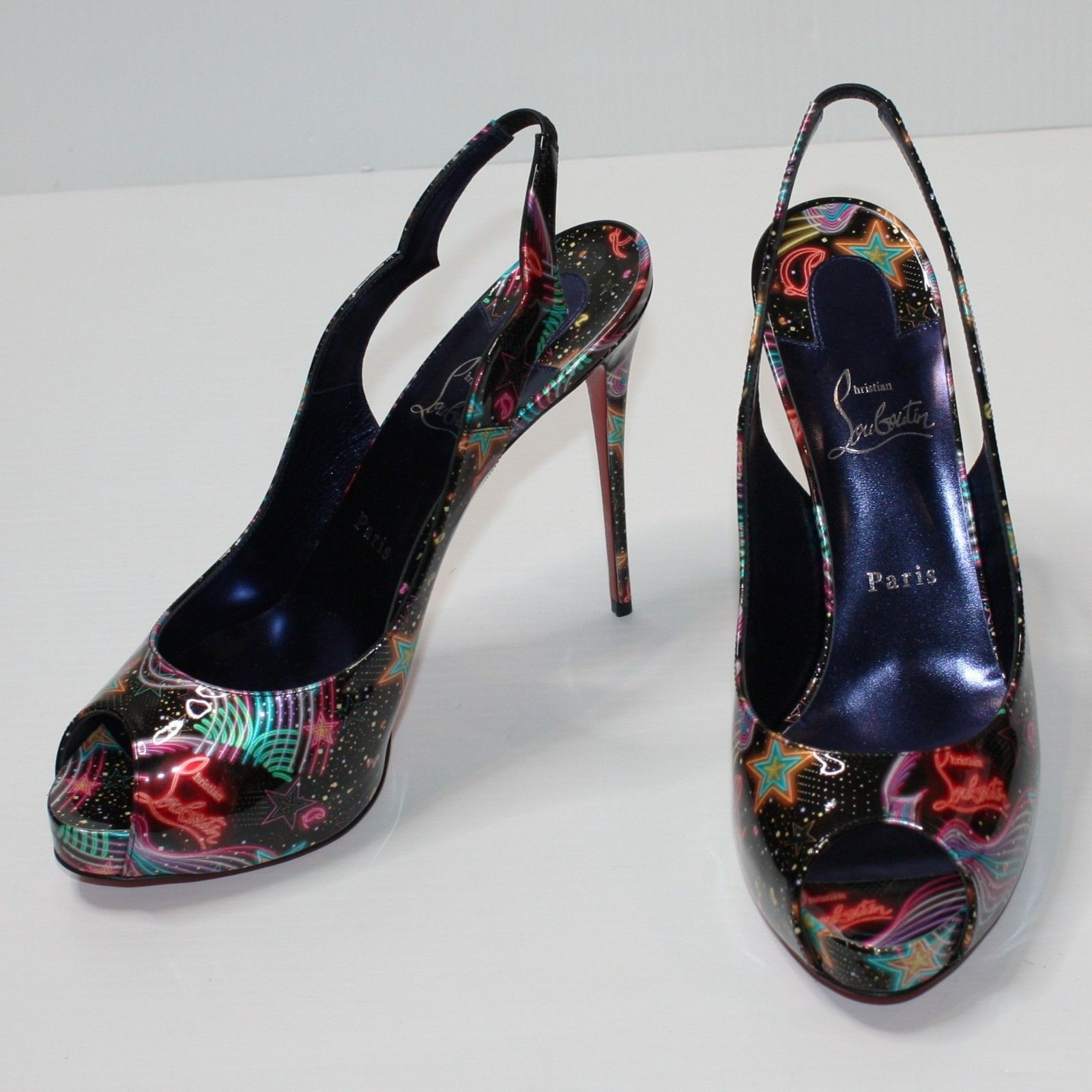 Christian Louboutin Hot Chick Alta Slingback Pump Shoes in EU 41.5 / US 11.5 NEW Size US 11.5 / IT 41.5 - 2 Thumbnail