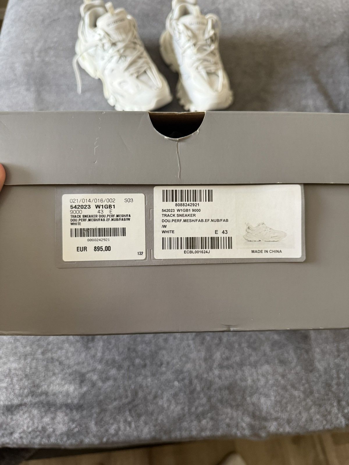 Balenciaga Balenciaga Track white Size US 10 / EU 43 - 10 Thumbnail