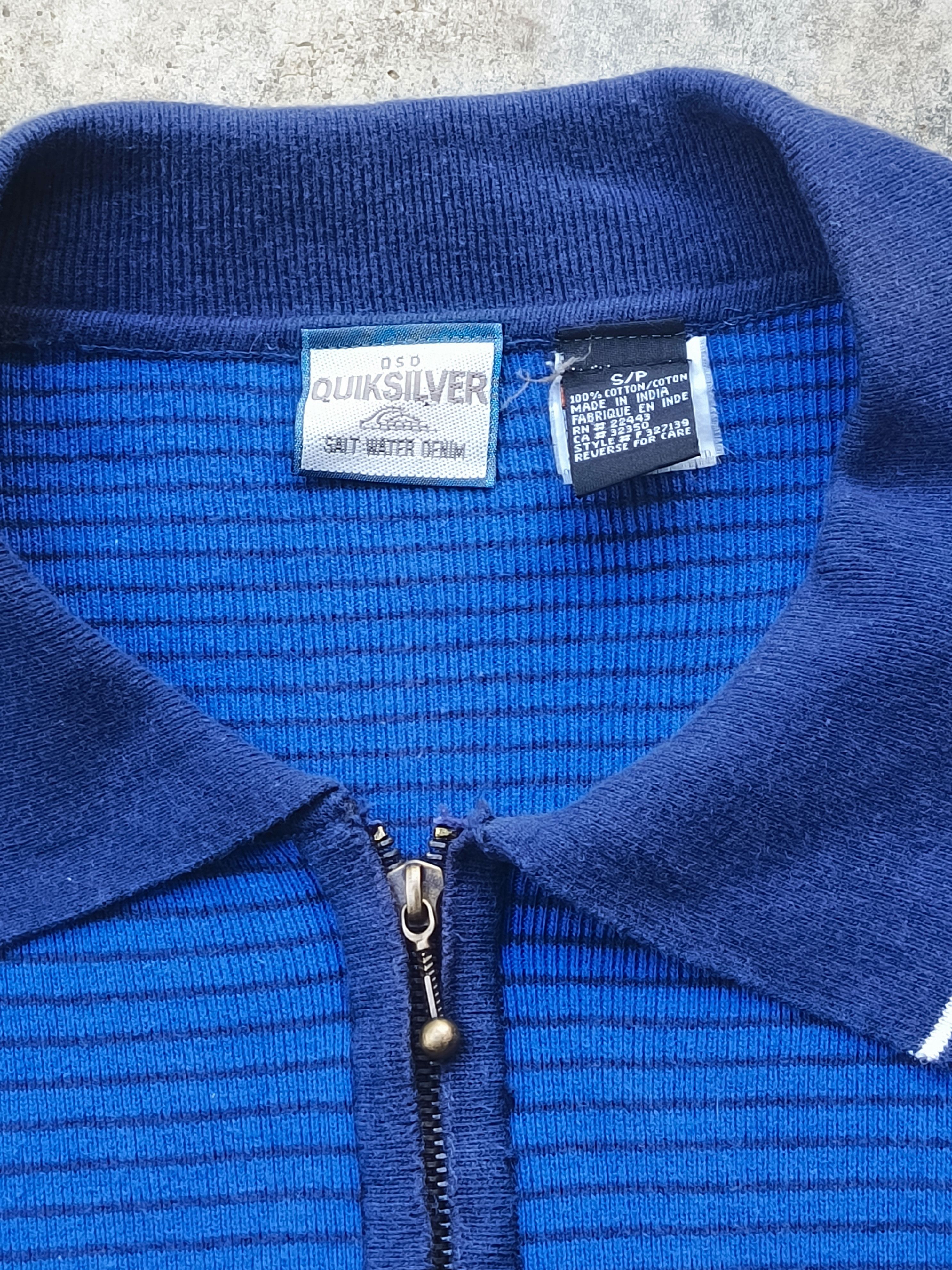 Quiksilver Vintage 90s Quiksilver half zipper knitwear jumper Size US M / EU 48-50 / 2 - 5 Thumbnail