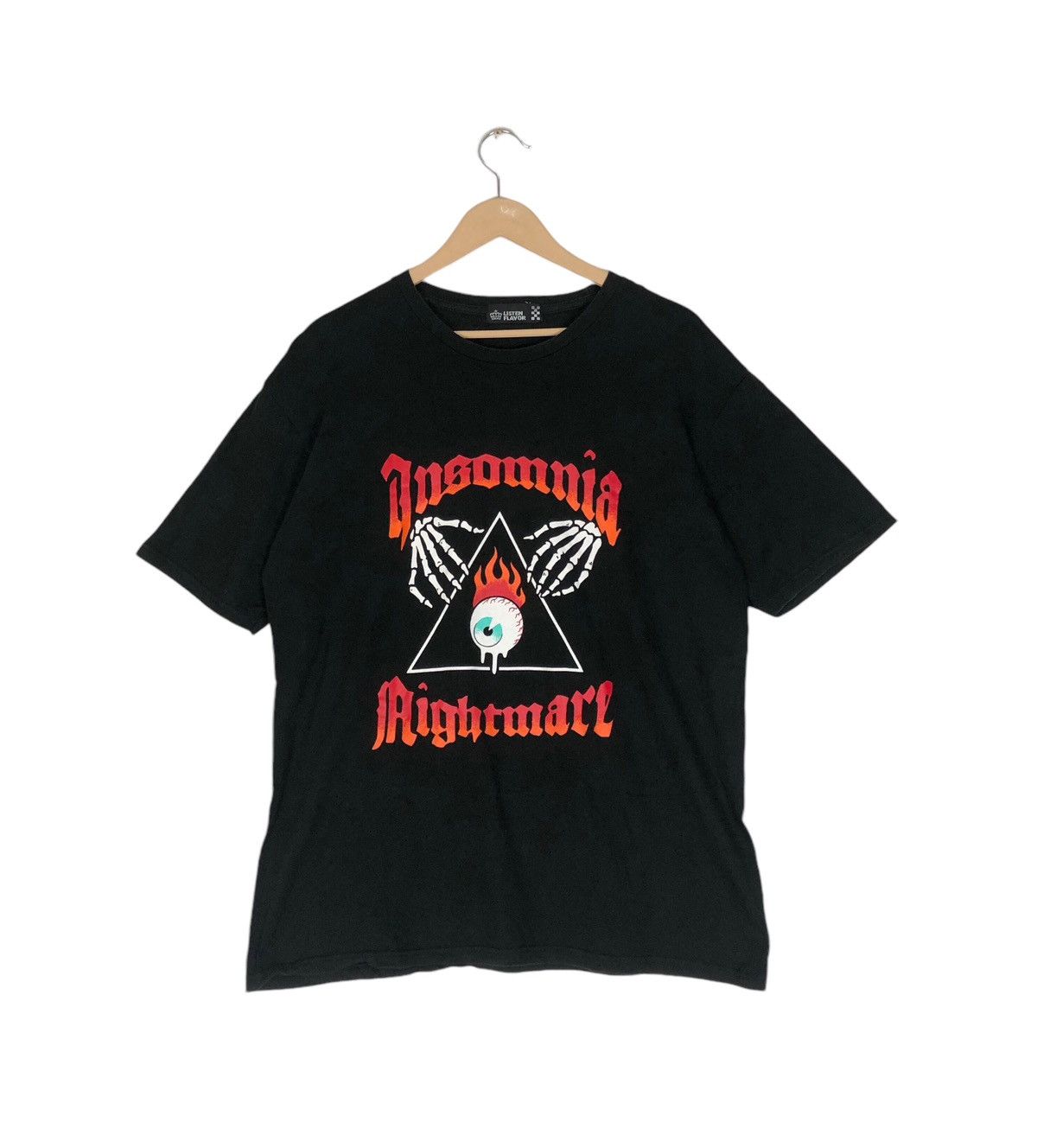 Japan Brand Listen Flavor Eyes Fire T shirt