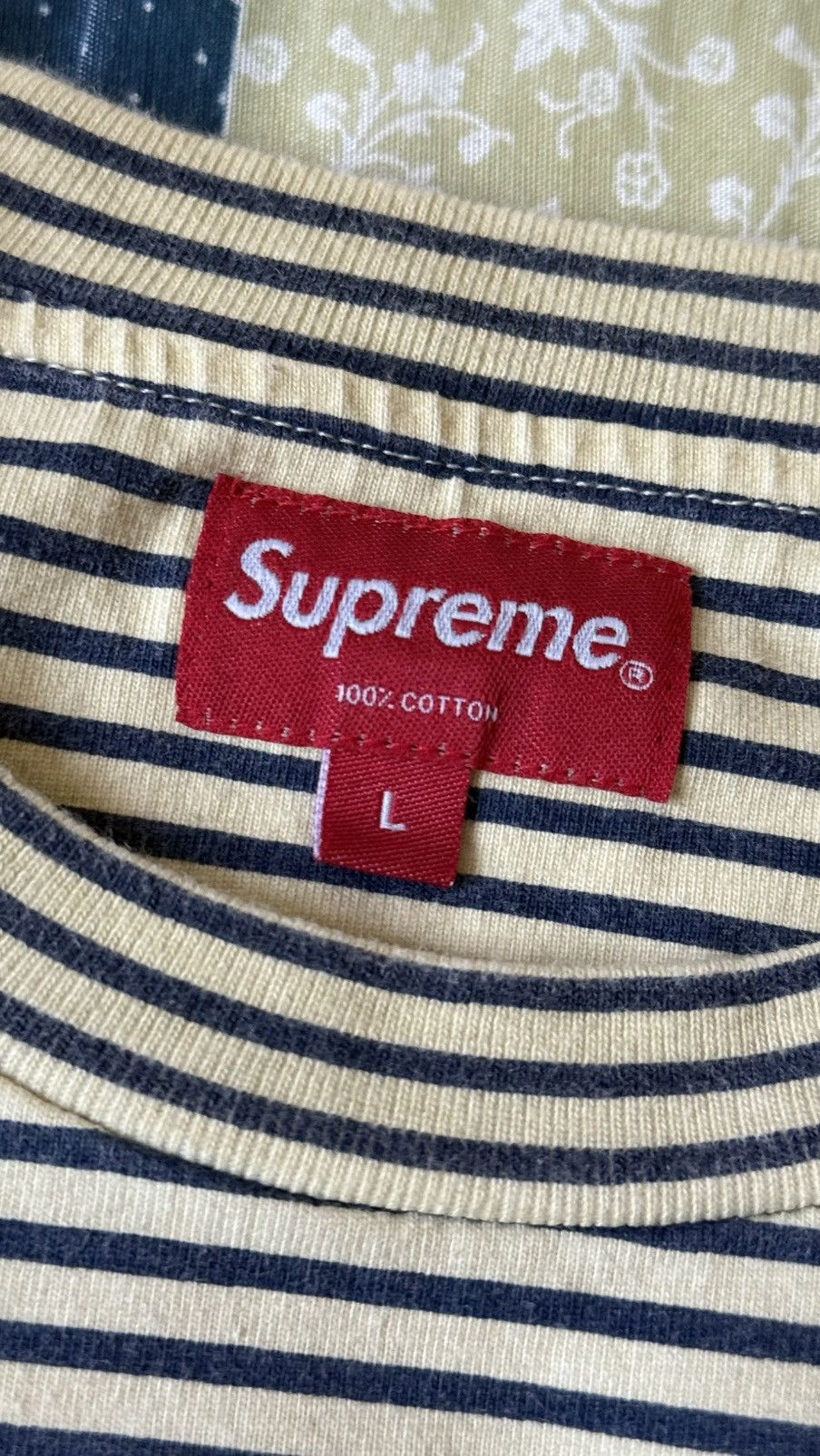 Supreme Supreme Stripe Long Sleeve Shirt Size US L / EU 52-54 / 3 - 3 Thumbnail