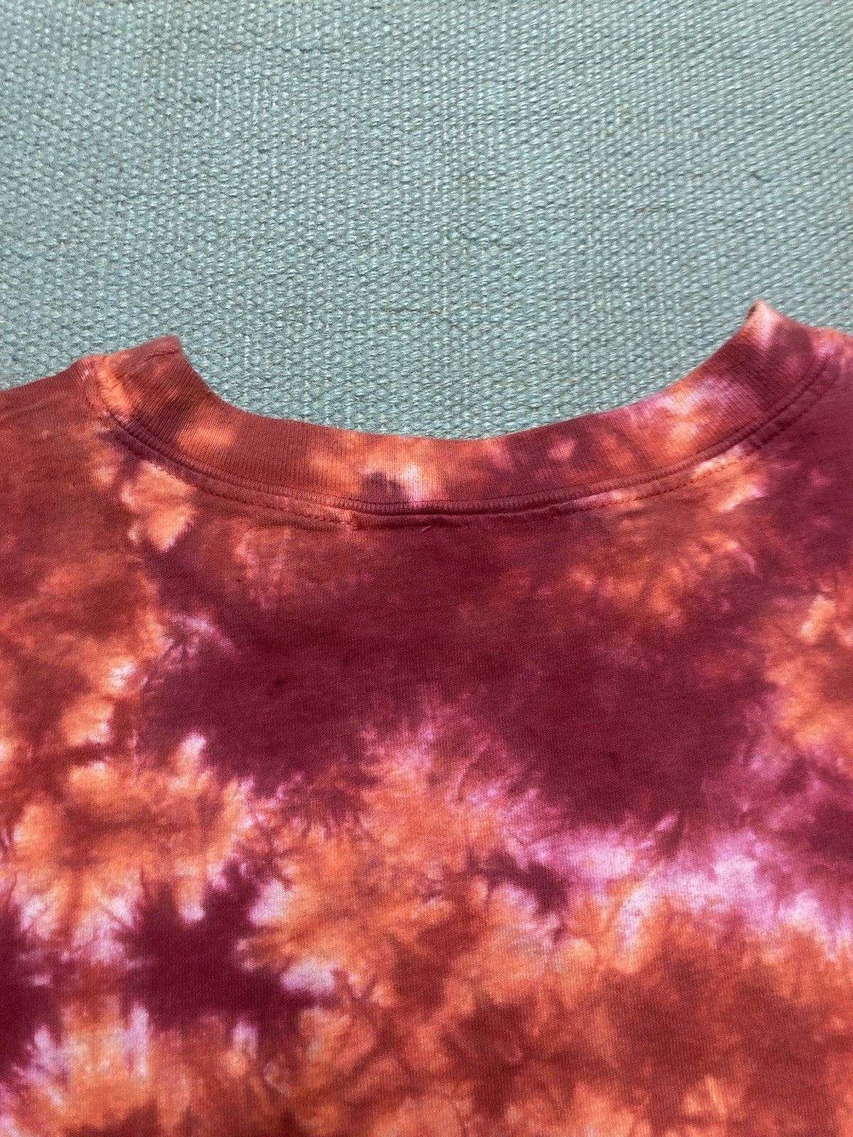 Vintage Vtg tie dye t shirt cotton sunburst hippie fractal adult XL Size US XL / EU 56 / 4 - 9 Thumbnail