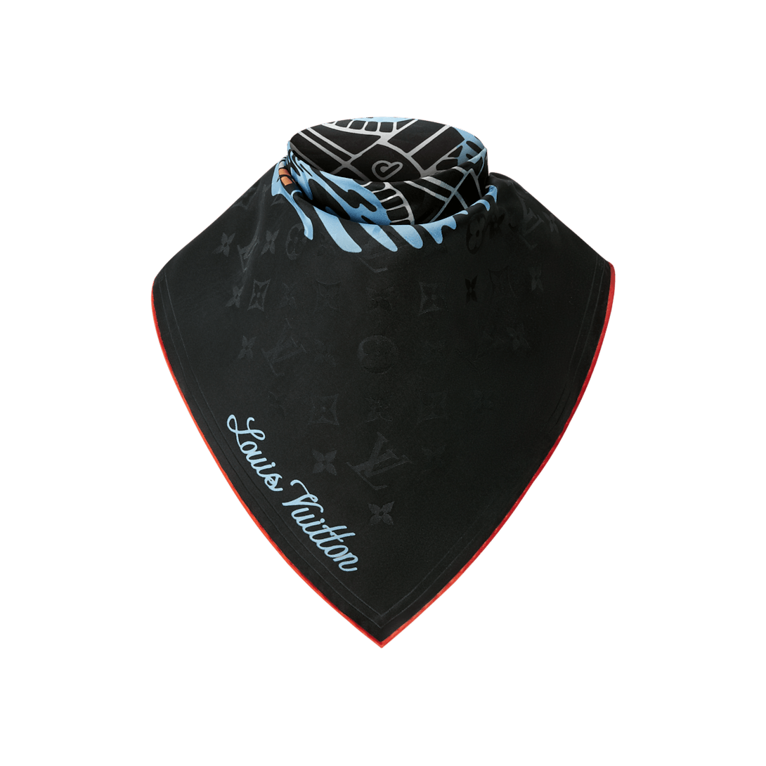 Louis Vuitton LV City Stamp Bandana Size ONE SIZE - 3 Thumbnail