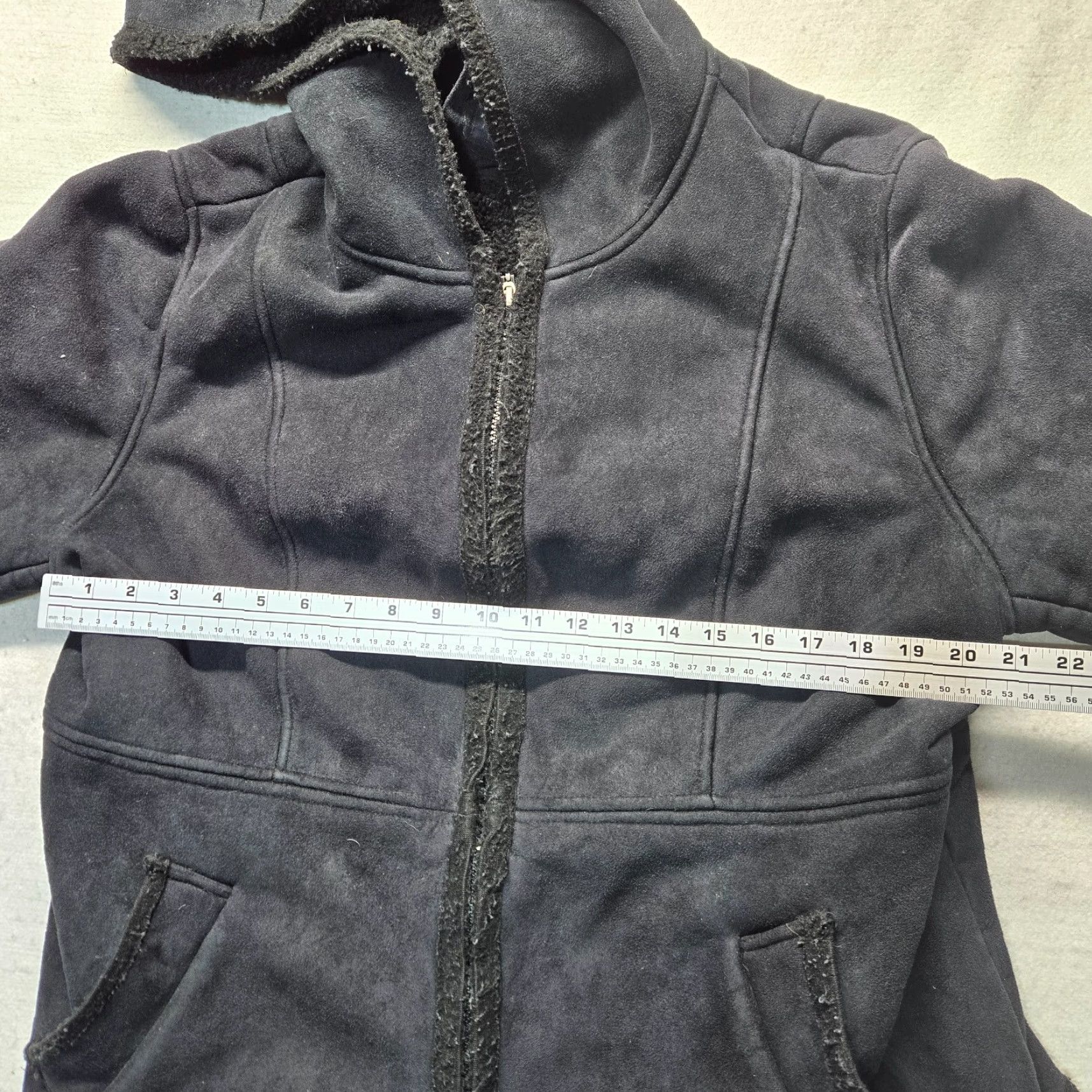 Faded Glory Faded Glory Jacket Solid Black Coat Full Zip Heavy Winter XL Womens Adult Jacket Size XL / US 12-14 / IT 48-50 - 6 Thumbnail