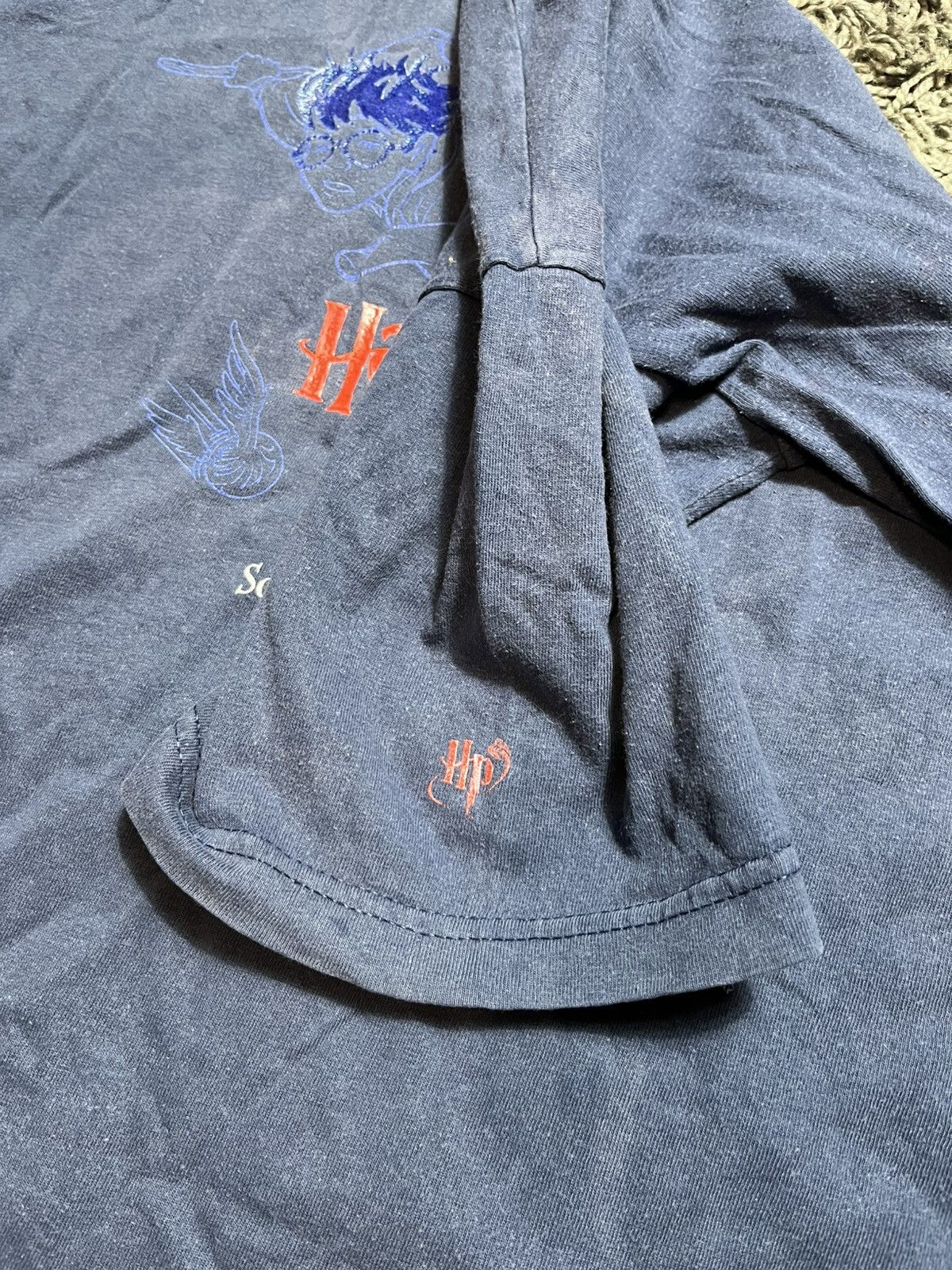 Vintage HARRY POTTER 2001 QUIDDITCH MAGIC WORLD MOVIE COTTON T-SHIRT Size US L / EU 52-54 / 3 - 5 Thumbnail
