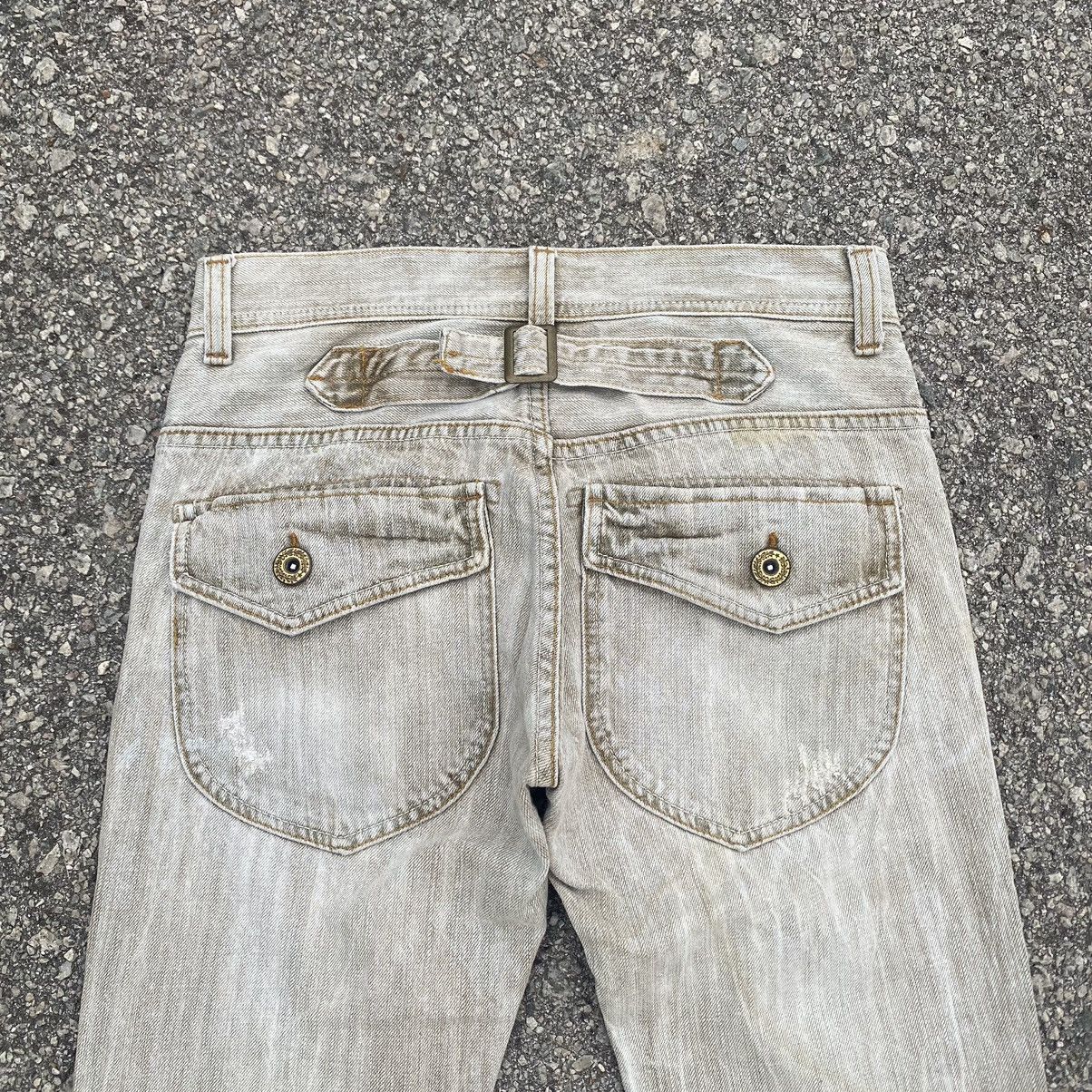 If Six Was Nine ANTI LABEL JEAN Vintage Lowrise Flare Size US 30 / EU 46 - 4 Thumbnail