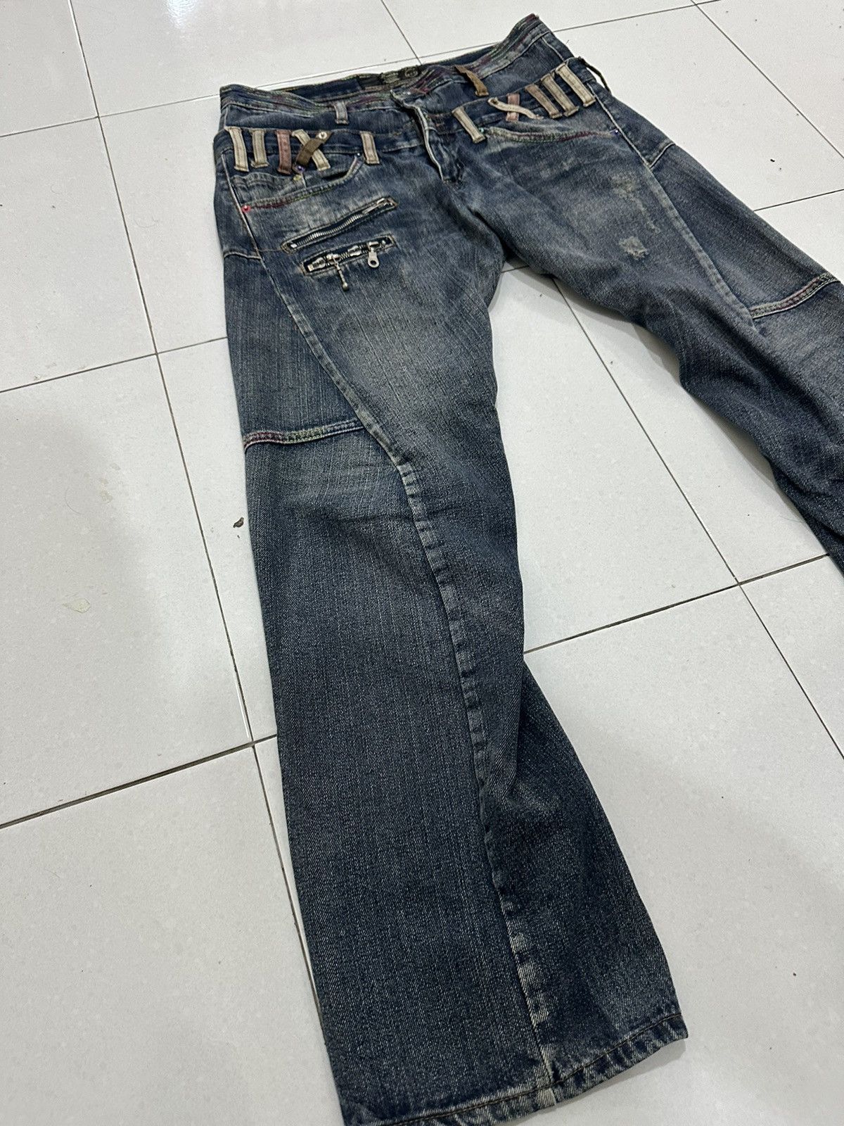 Japanese Brand Breath Mint Double Waist Like Undercover Pants Size US 34 / EU 50 - 12 Thumbnail
