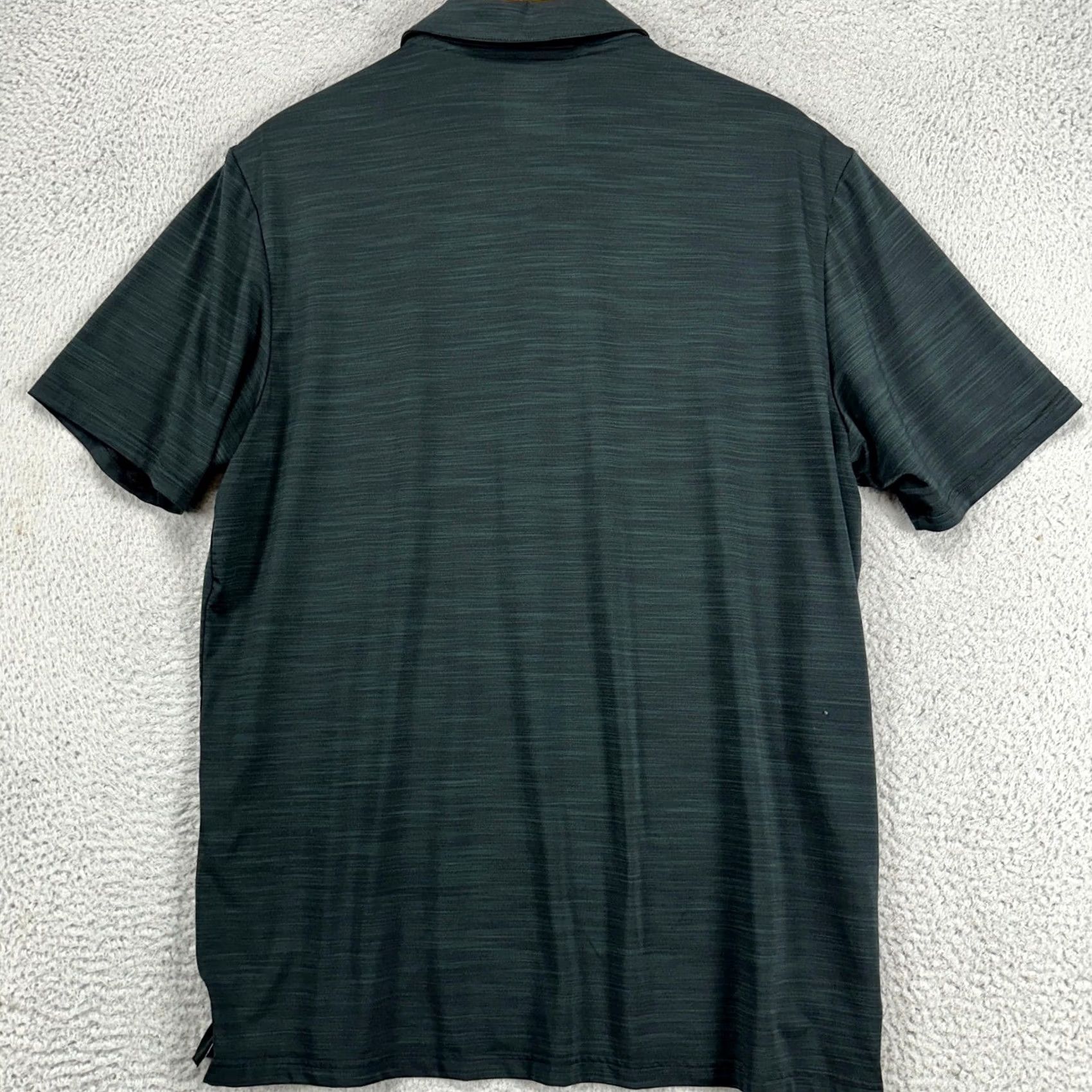 Adidas Adidas Golf Polo Shirt Mens Large Black Heather Short Sleeve Logo Rugby Polo Adult Golfer Casual Outdoor Walking Size US L / EU 52-54 / 3 - 3 Thumbnail