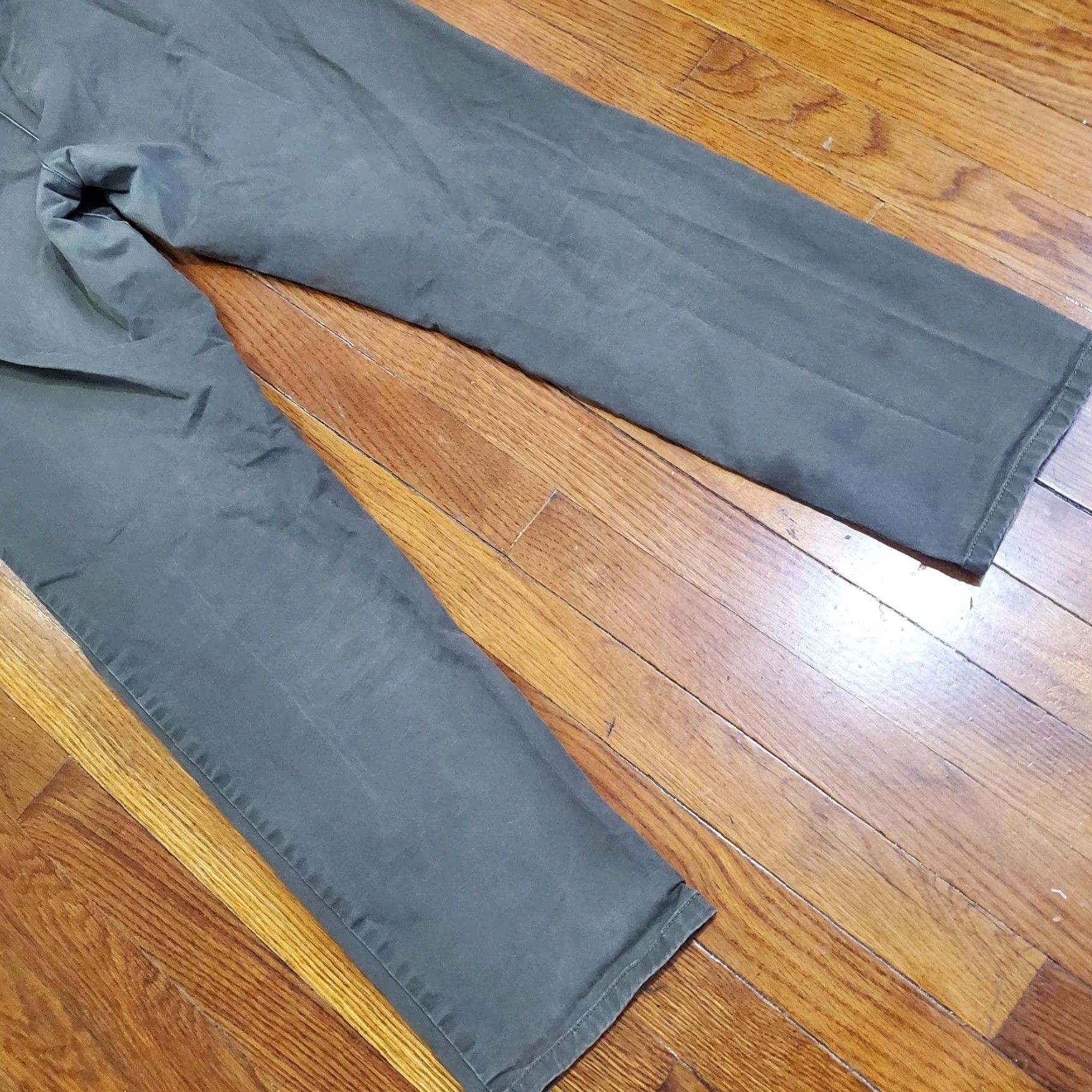 Bonobos Bonobos Pants Mens 34x32 Gray Straight Fit Cotton Chinos Casual Work Trousers Size US 34 / EU 50 - 2 Thumbnail
