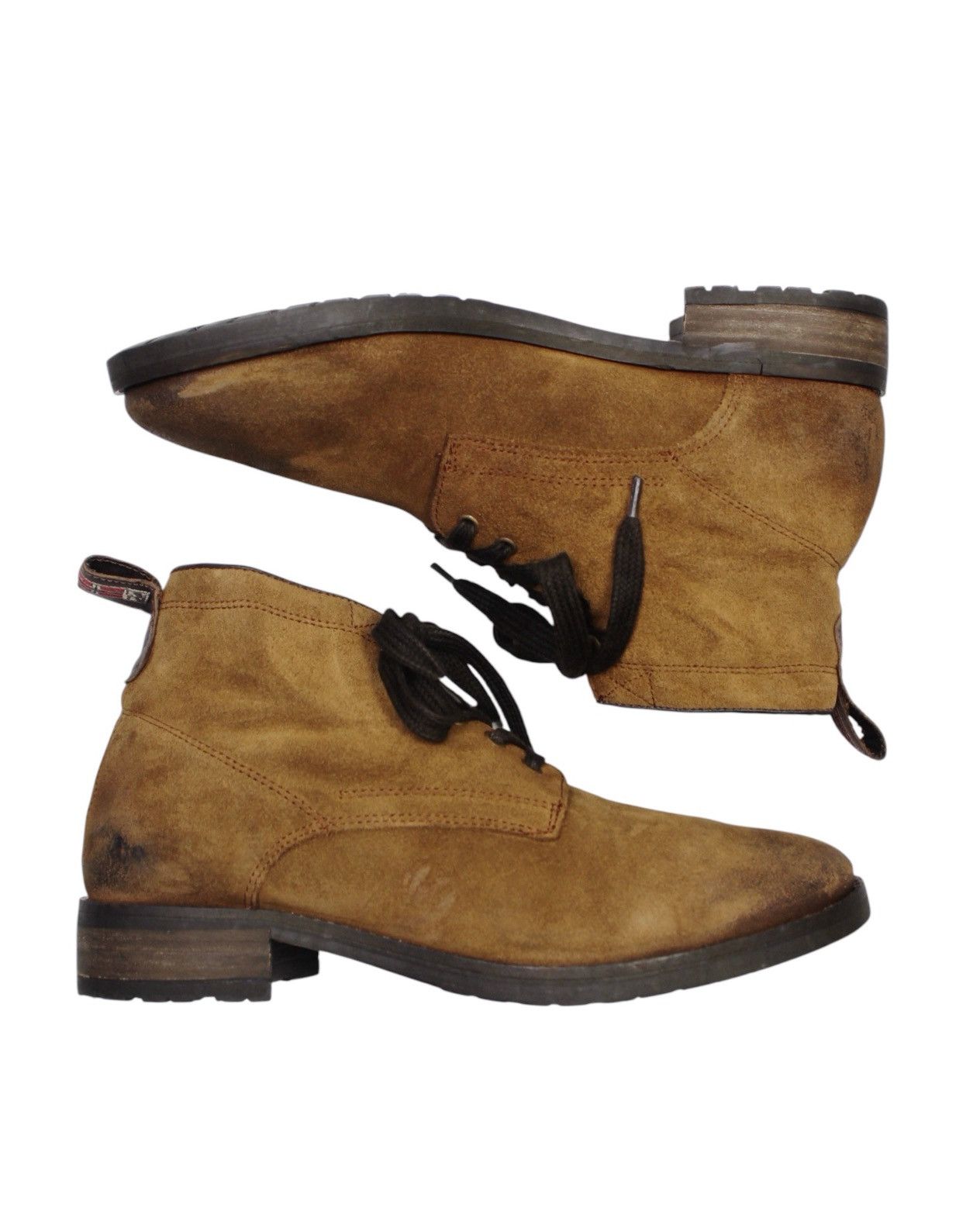 Napapijri 2000S NAPAPIJRI WORN SUEDE EXPLORER BOOTS Size US 8 / EU 41 - 7 Thumbnail