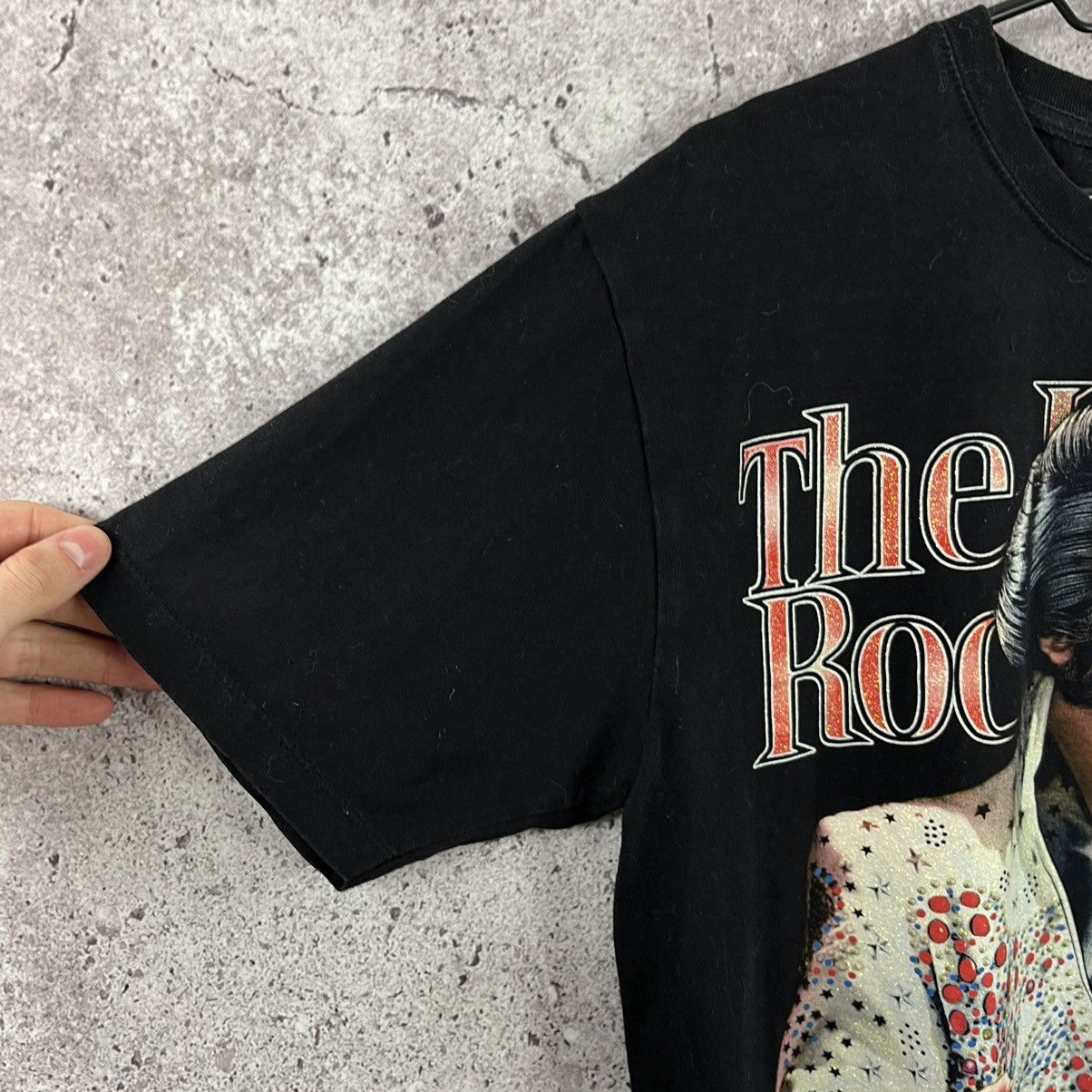 Band Tees × Vintage Rock Tees Vintage Elvis Presley Double Big Logo Size L Size US L / EU 52-54 / 3 - 4 Thumbnail