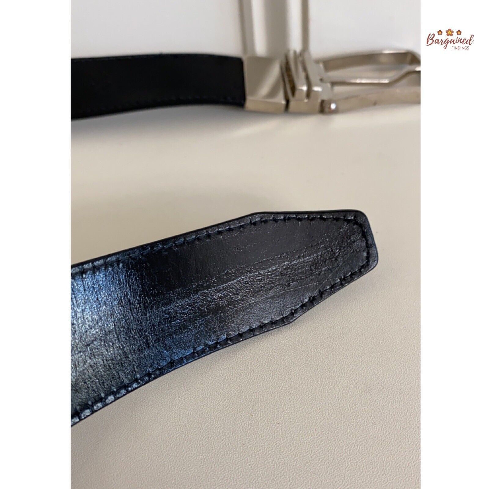Louis Vuitton Louis Vuitton Leather Damier Infini Ceinture Boston Belt Size 32 - 11 Thumbnail