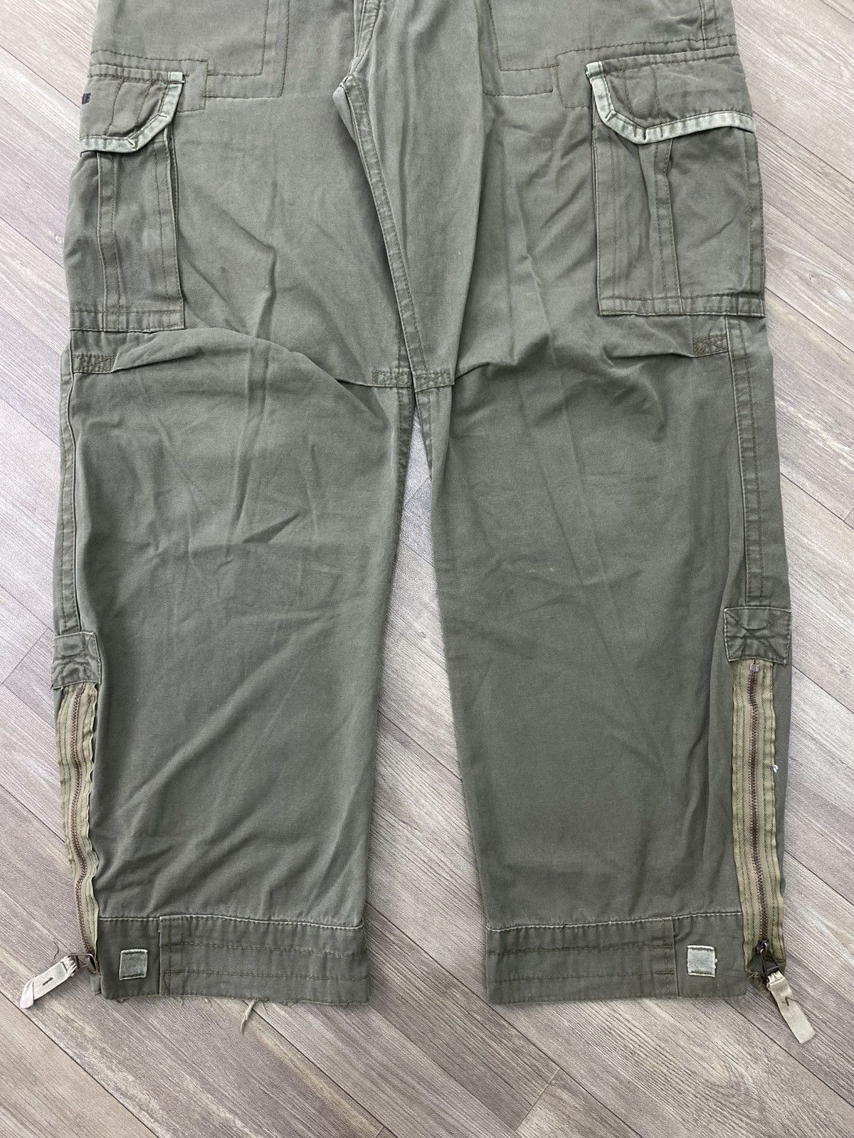 Hysteric Glamour 2000s Abercrombie & Fitch Punk Lgb Military Bondage Pants Size US 34 / EU 50 - 9 Thumbnail